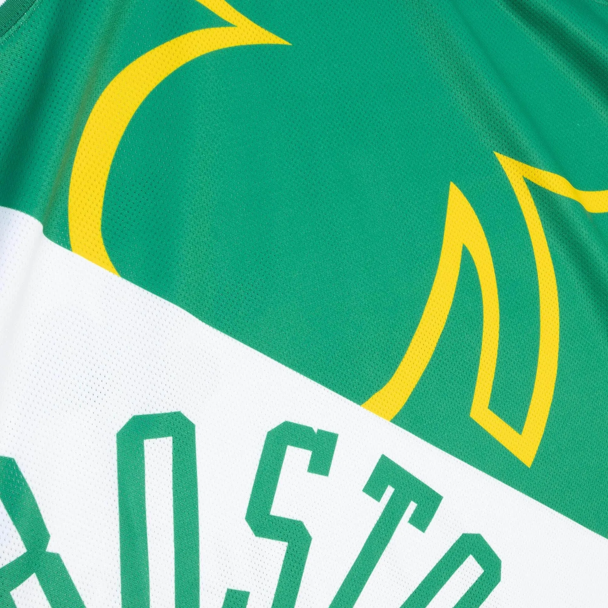 Boston Celtics NBA Mitchell & Ness Big Face Fashion 5.0 Tank Top