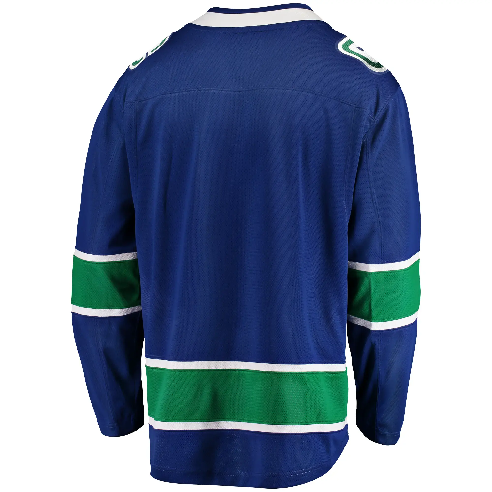 Vancouver Canucks NHL Eishockey Fanatics Breakaway Trikot Home Blau