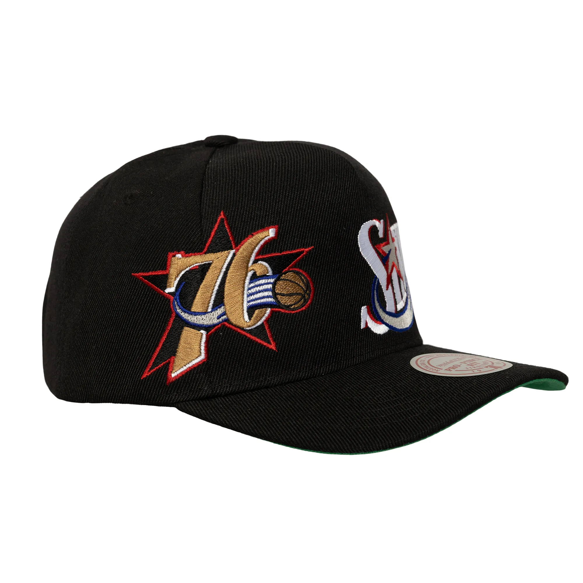 Philadelphia 76ers NBA Mitchell & Ness Busted Pro Snapback