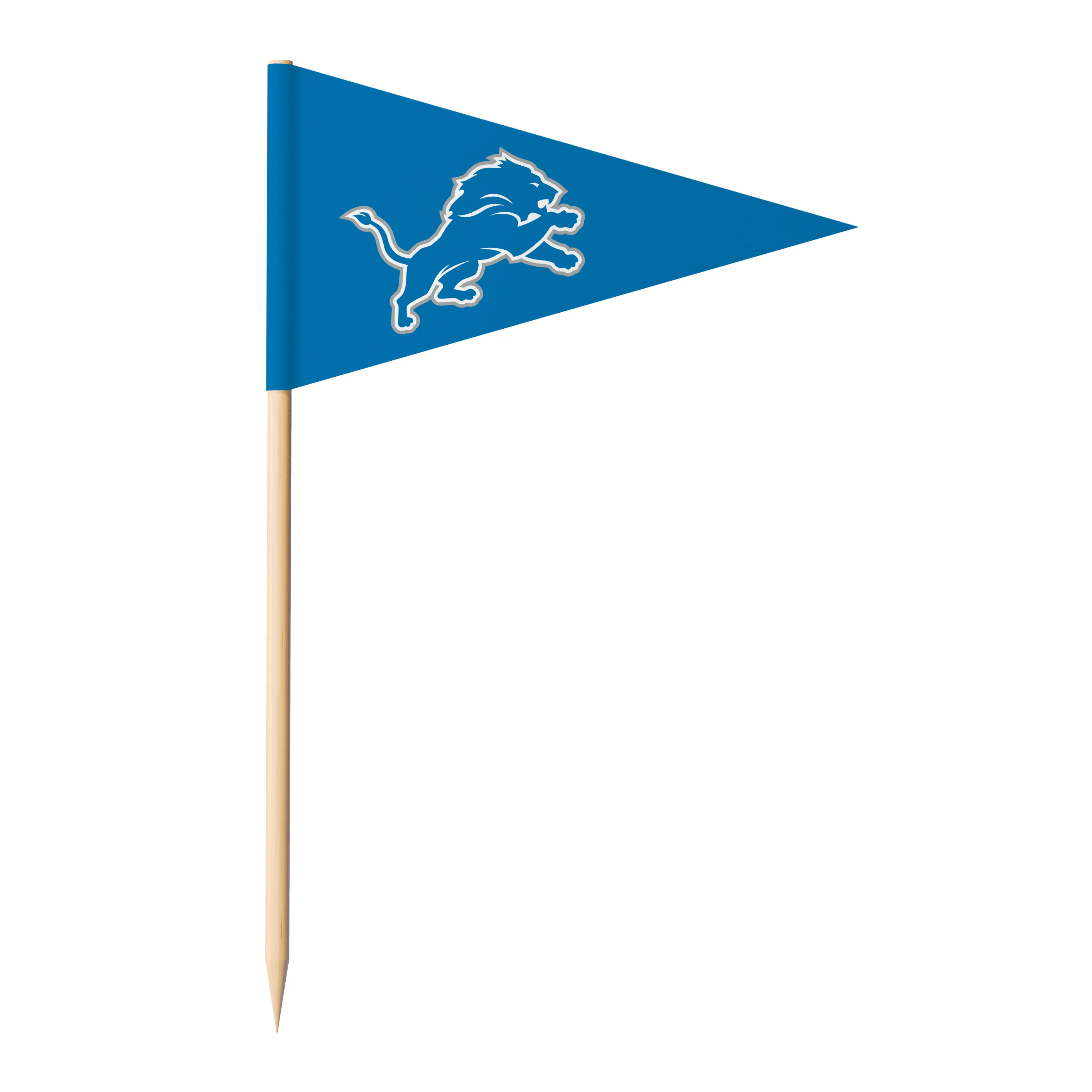 Detroit Lions NFL Toothpick Flags (36 Stk.)