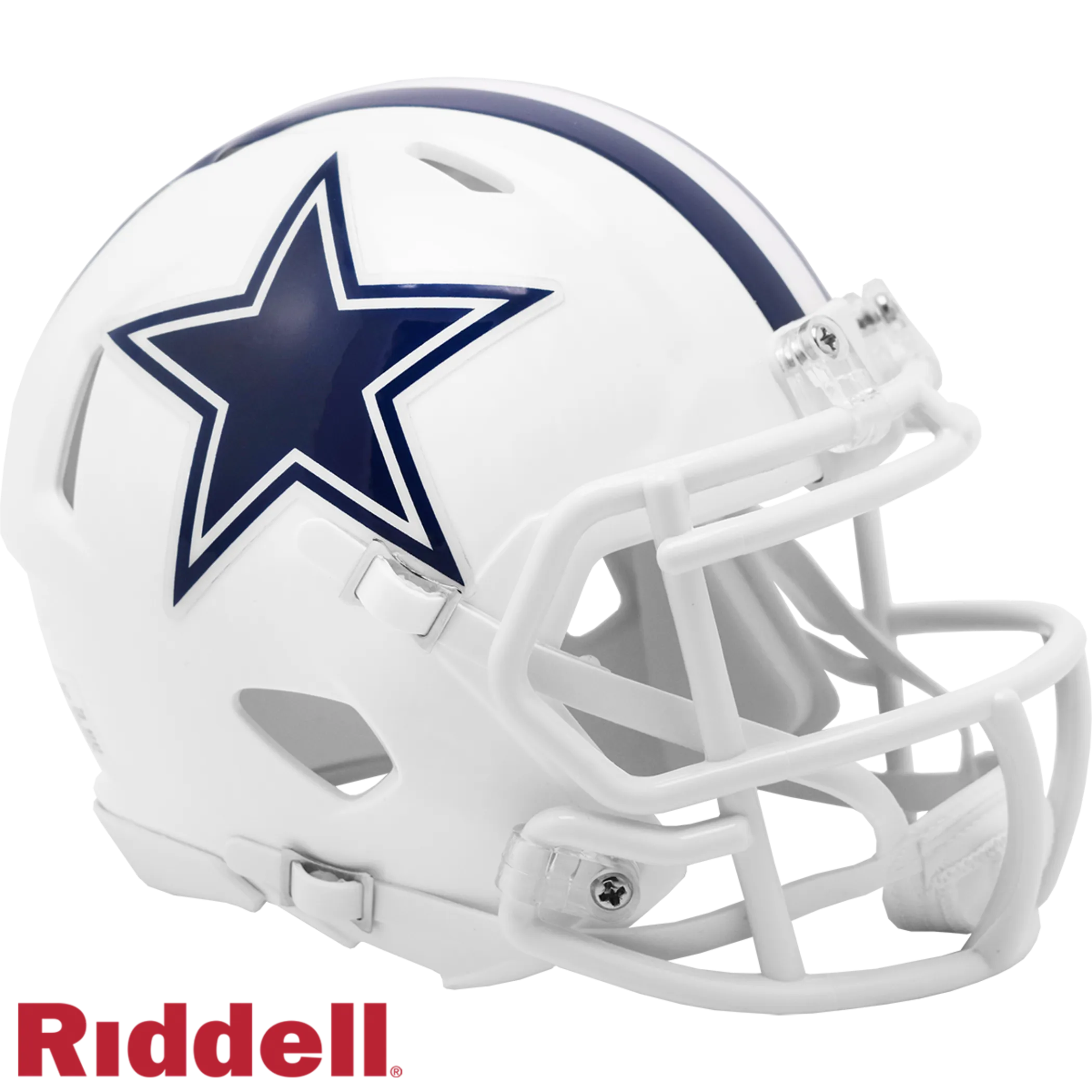 Dallas Cowboys NFL Riddell On Field Alternate Speed Mini Helm Weiß