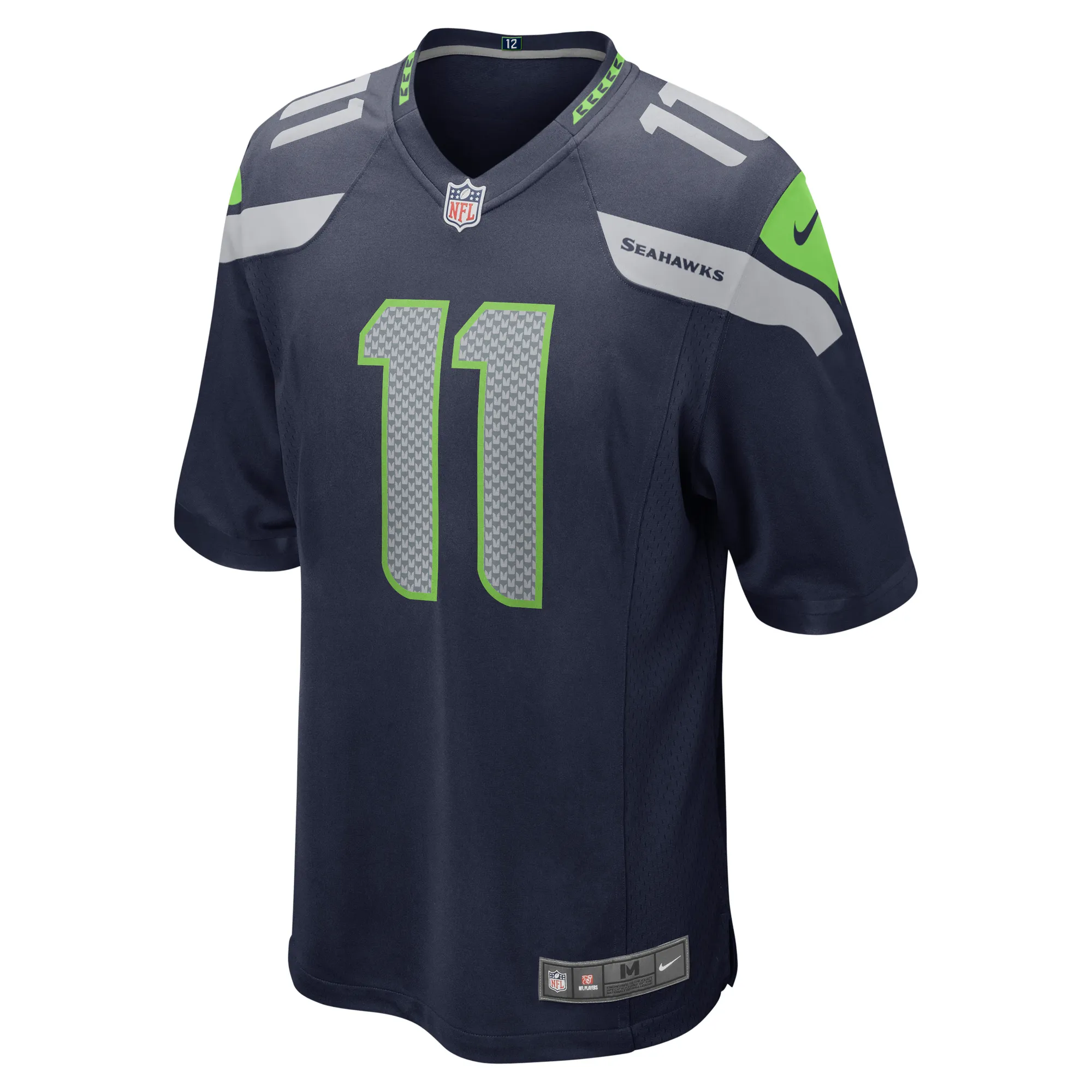 Jaxon Smith-Njigba #11 Seattle Seahawks NFL Football Nike Home Game Trikot Navy