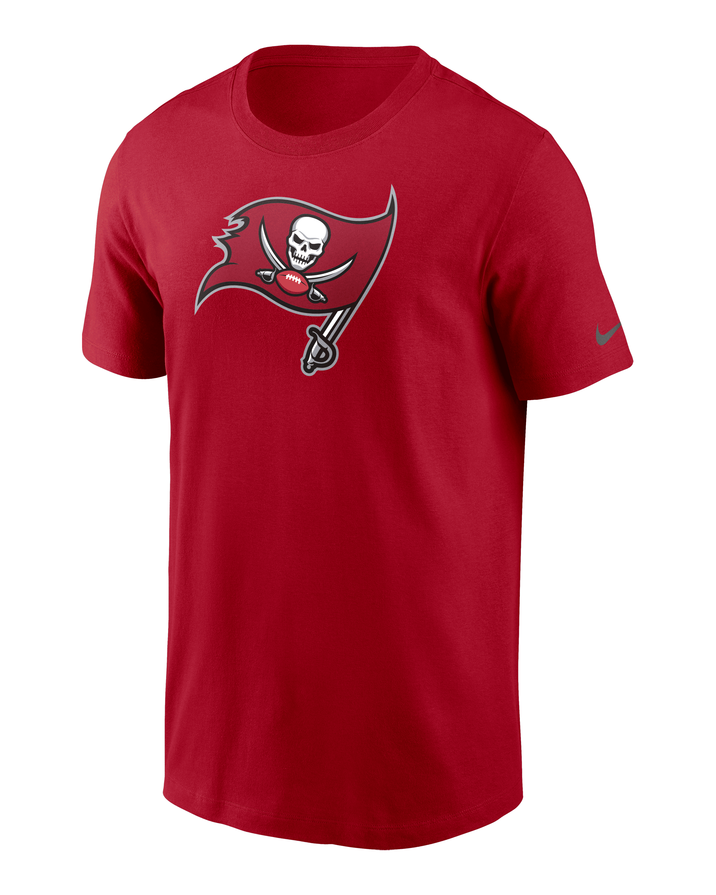 Tampa Bay Buccaneers NFL Nike Essential Logo T-Shirt Rot