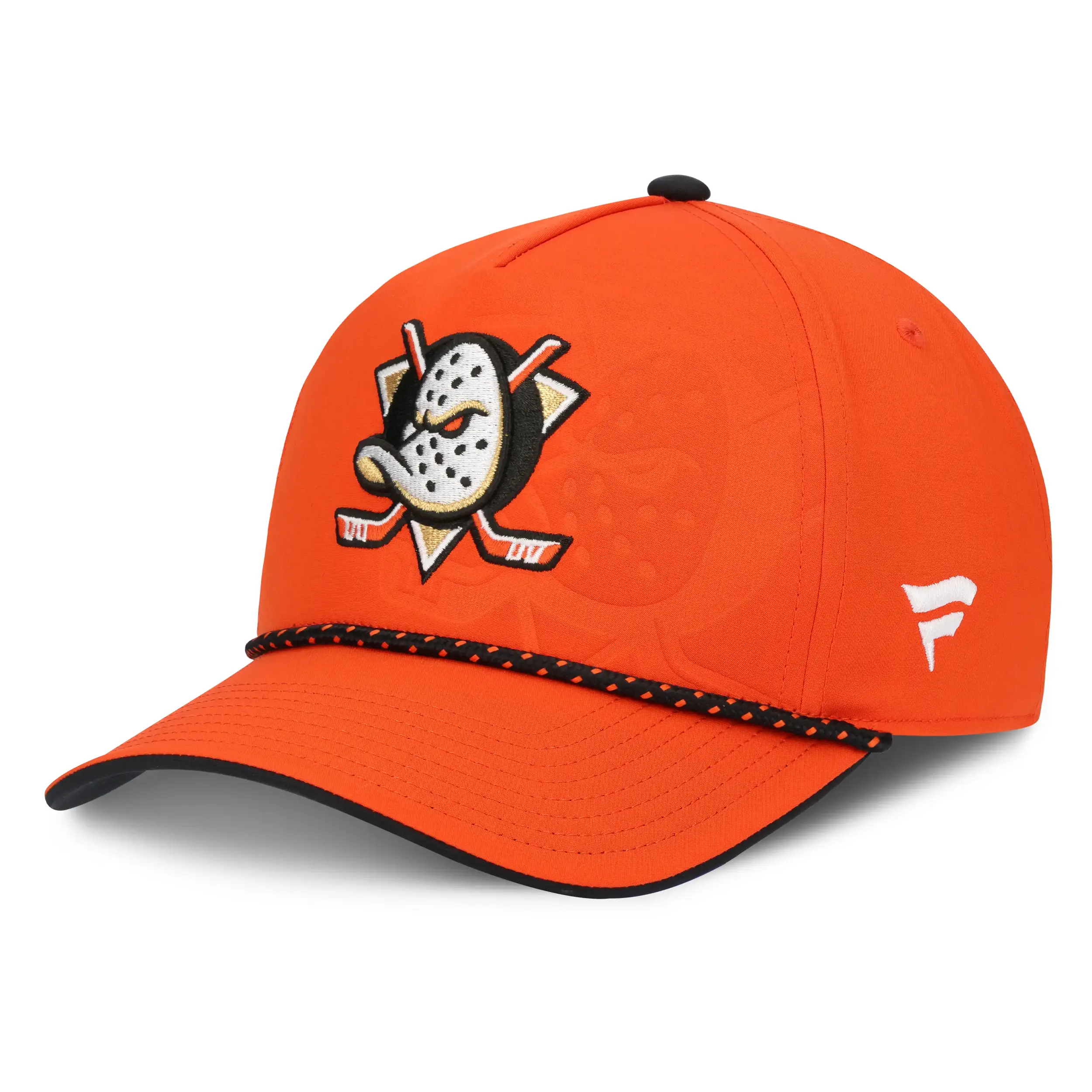 Anaheim Ducks NHL Fanatics Draft 2026 Snapback Orange / Schwarz