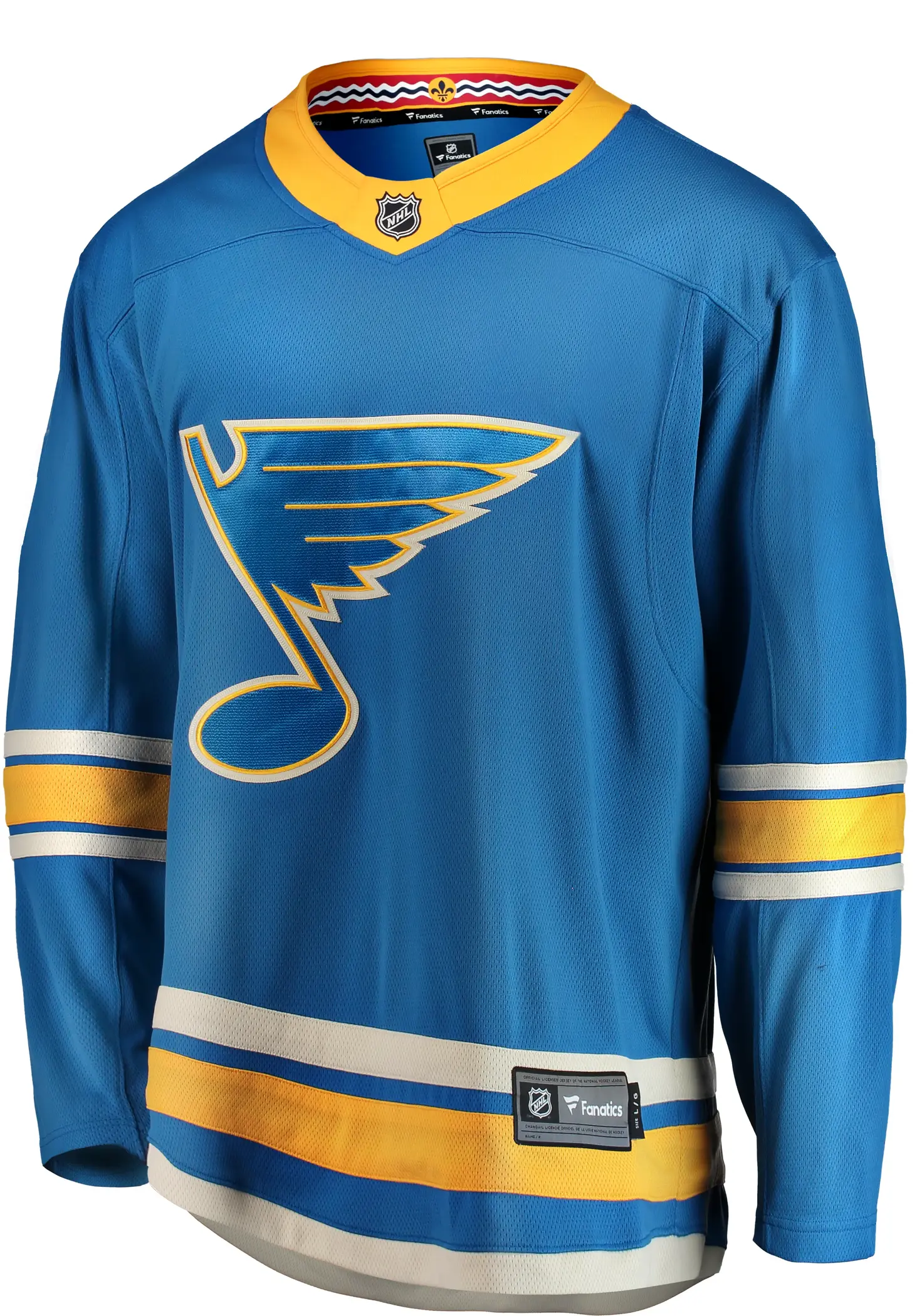 St.Louis Blues NHL Eishockey Fanatics Breakaway Trikot Alternate Blau