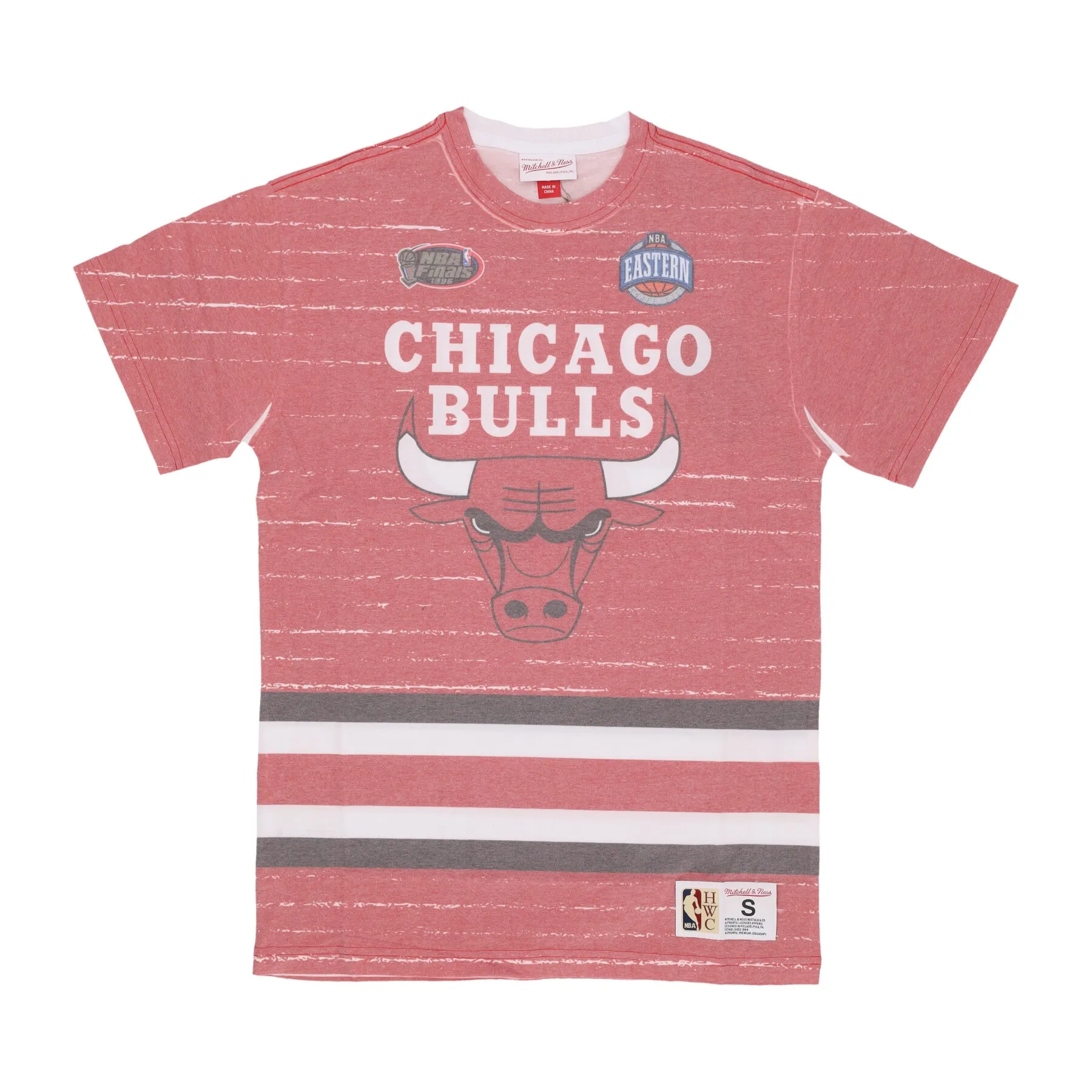 Chicago Bulls NBA Mitchell & Ness Jumbotron 3.0 Sublimated T-Shirt Chicago Bulls NBA Mitchell & Ness Jumbotron 3.0 Sublimated T-Shirt