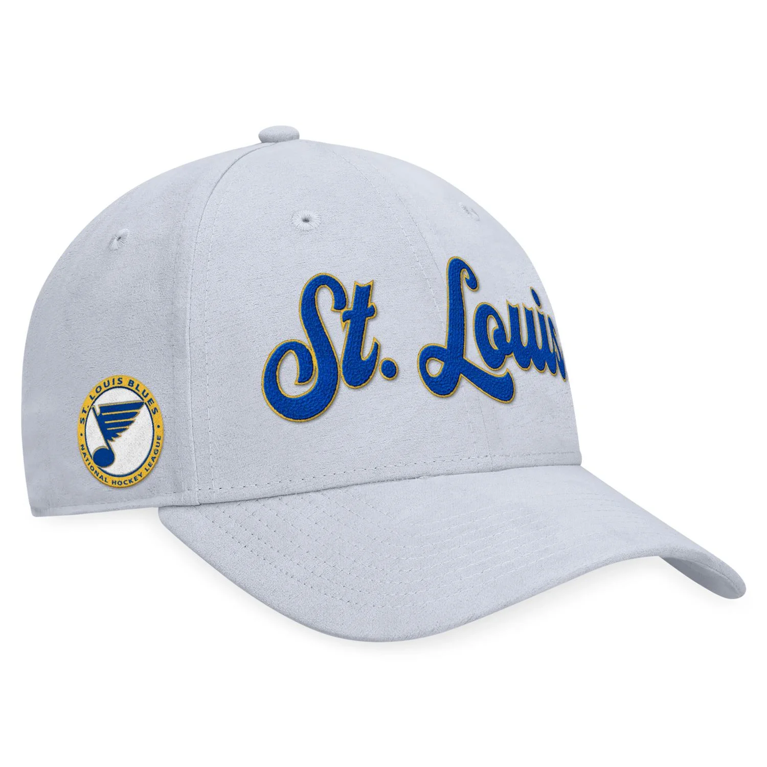 St. Louis Blues NHL Fanatics Heritage Snapback Cap Grau