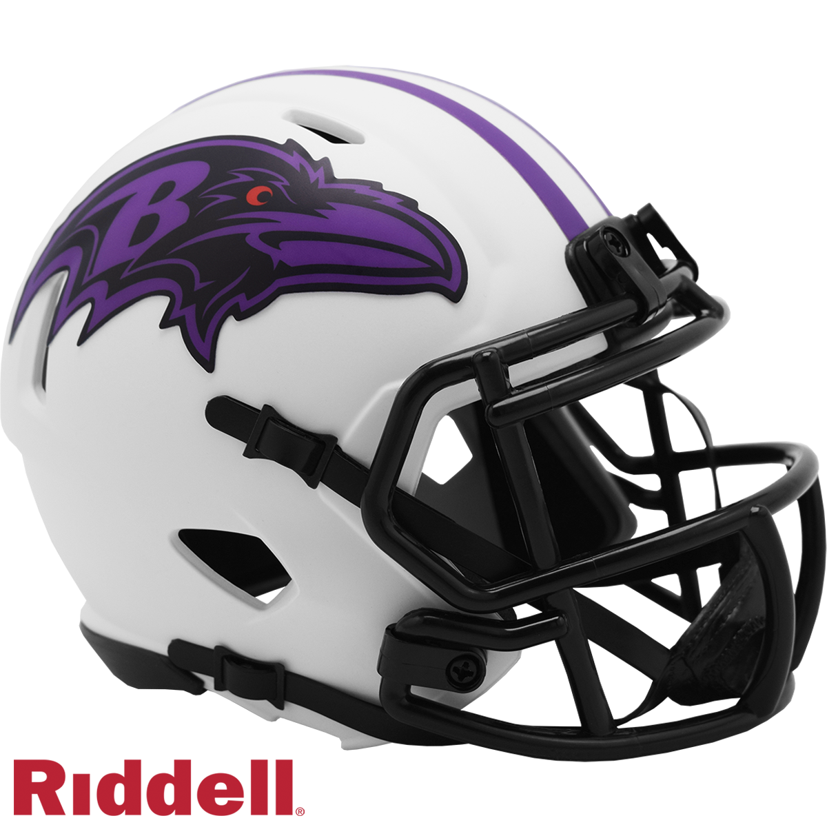 Baltimore Ravens NFL Riddell Lunar Eclipse Speed Mini Helm