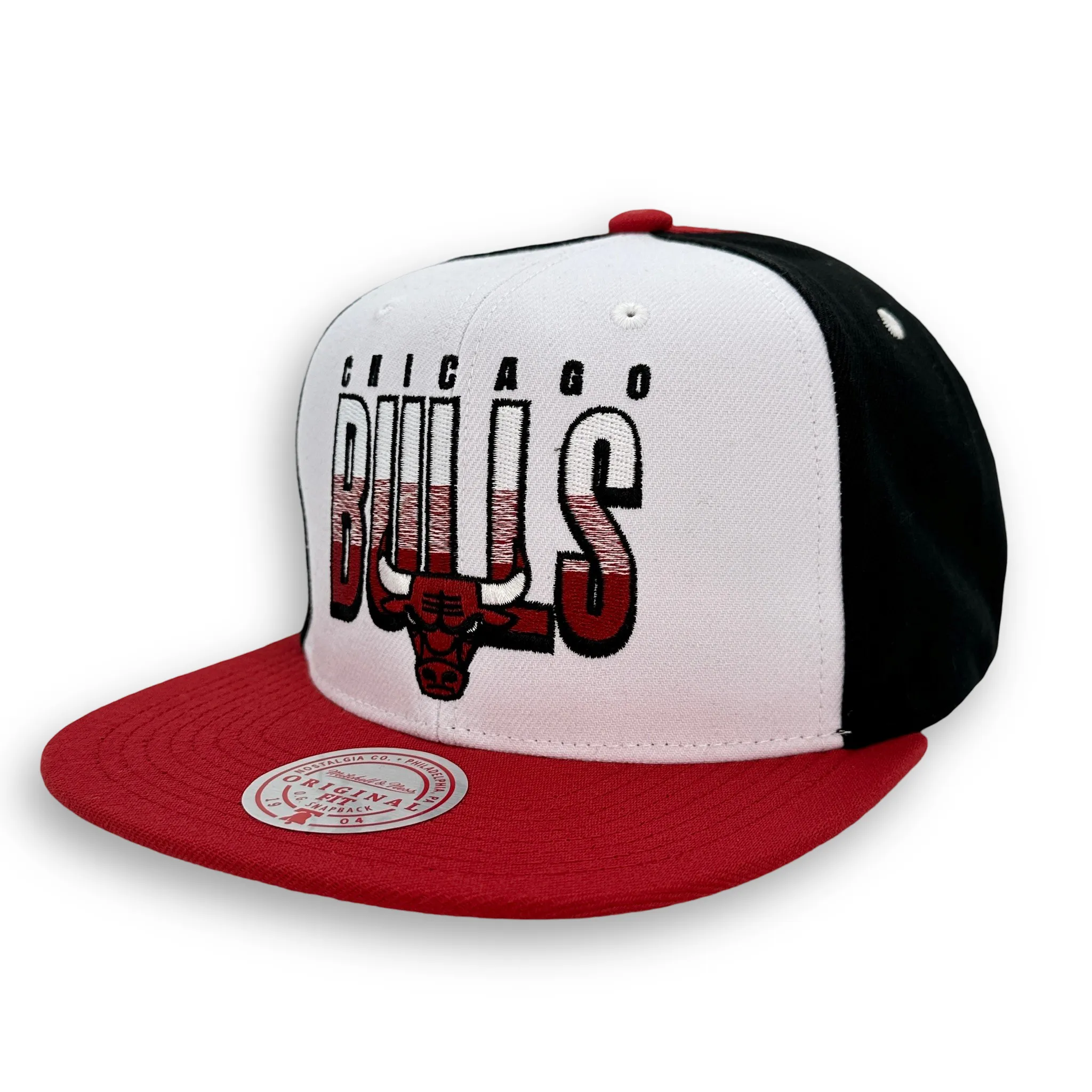 Chicago Bulls NBA Mitchell & Ness Billboard 2 Snapback Chicago Bulls NBA Mitchell & Ness Billboard 2 Snapback