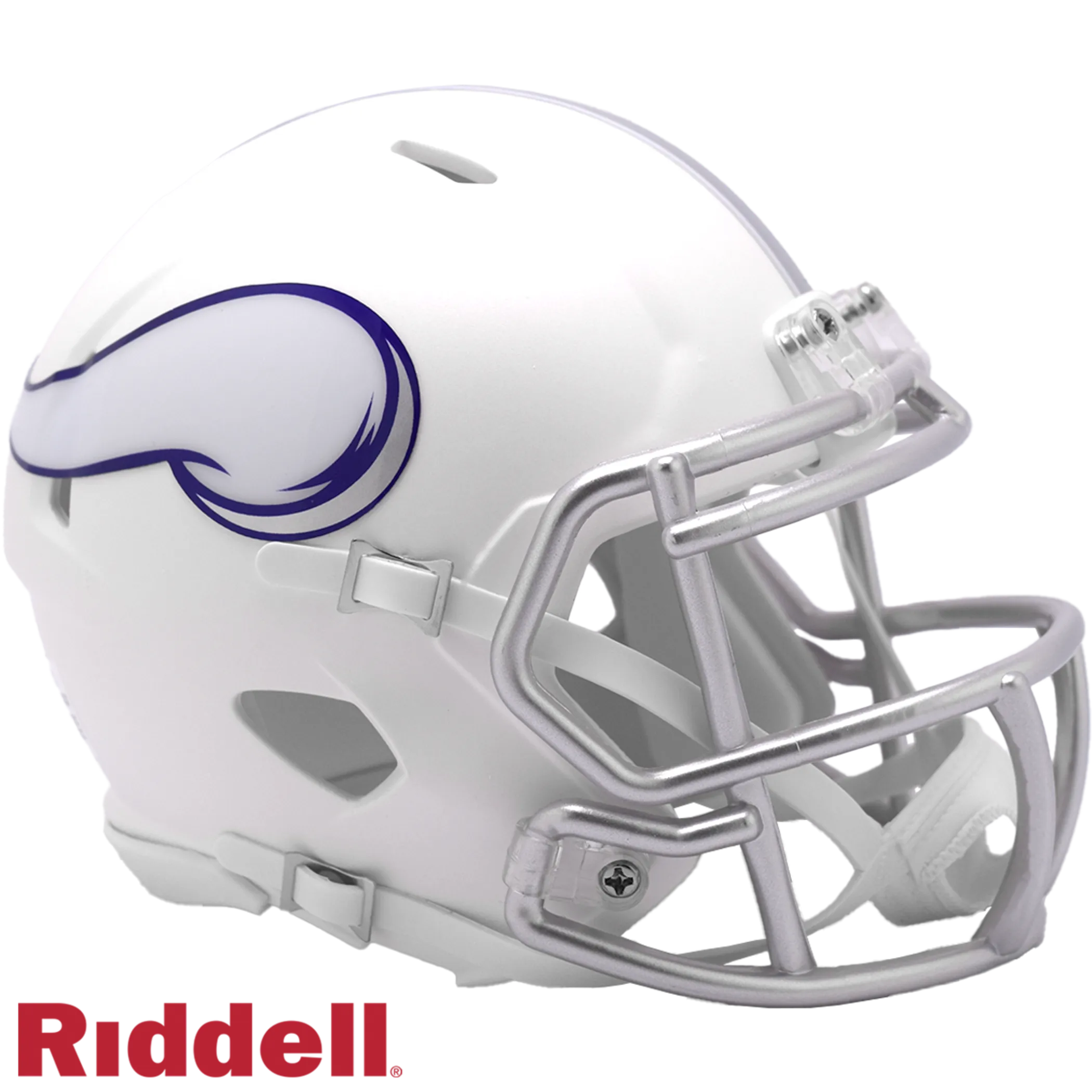 Minnesota Vikings NFL Riddell On Field Alternate Speed Mini Helm Weiß