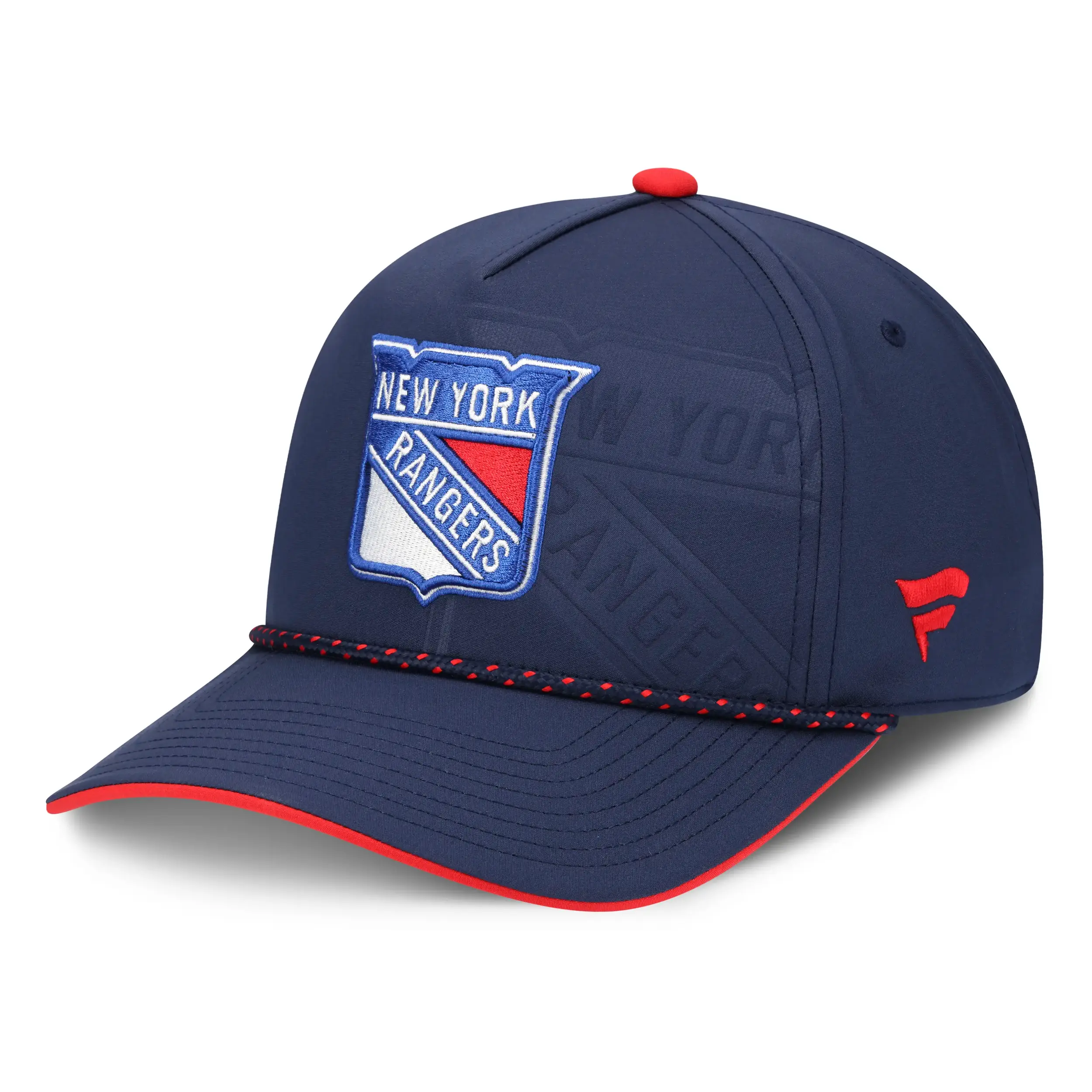 New York Rangers NHL Fanatics Draft 2026 Snapback Navy / Rot