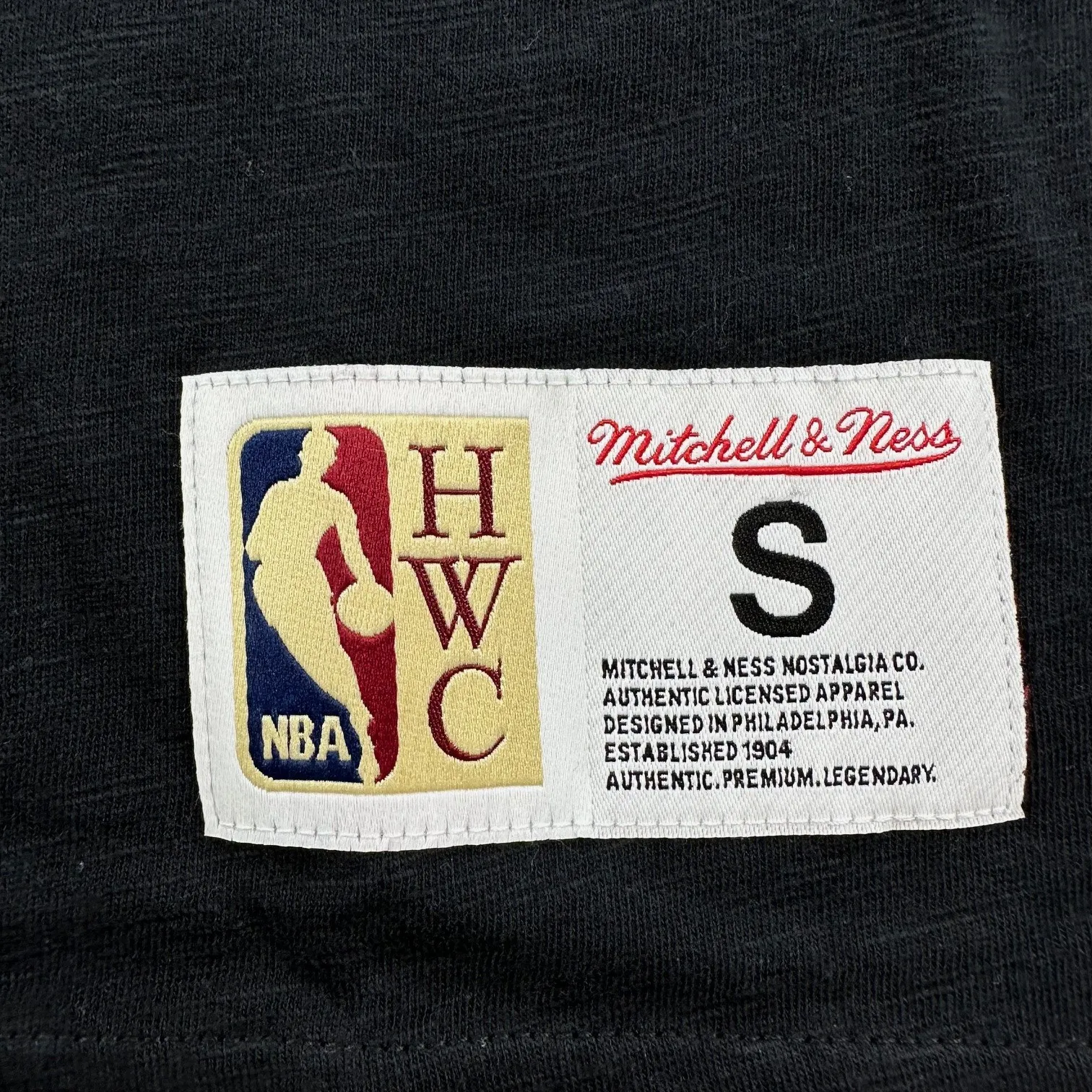Chicago Bulls NBA Mitchell & Ness Legendary Slub 3.0 T-Shirt Schwarz Chicago Bulls NBA Mitchell & Ness Legendary Slub 3.0 T-Shirt Schwarz
