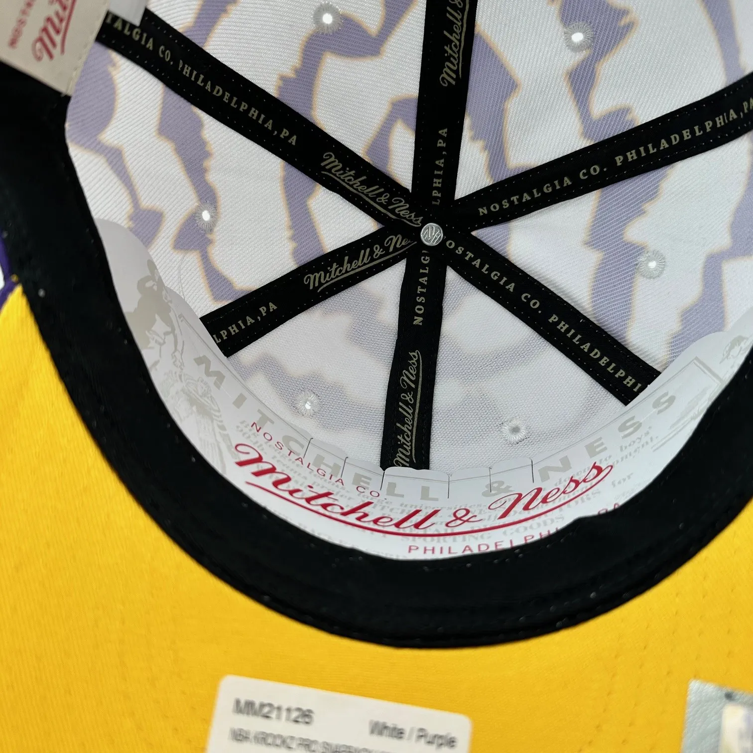 Los Angeles Lakers NBA Mitchell & Ness Krookz Pro Snapback HWC