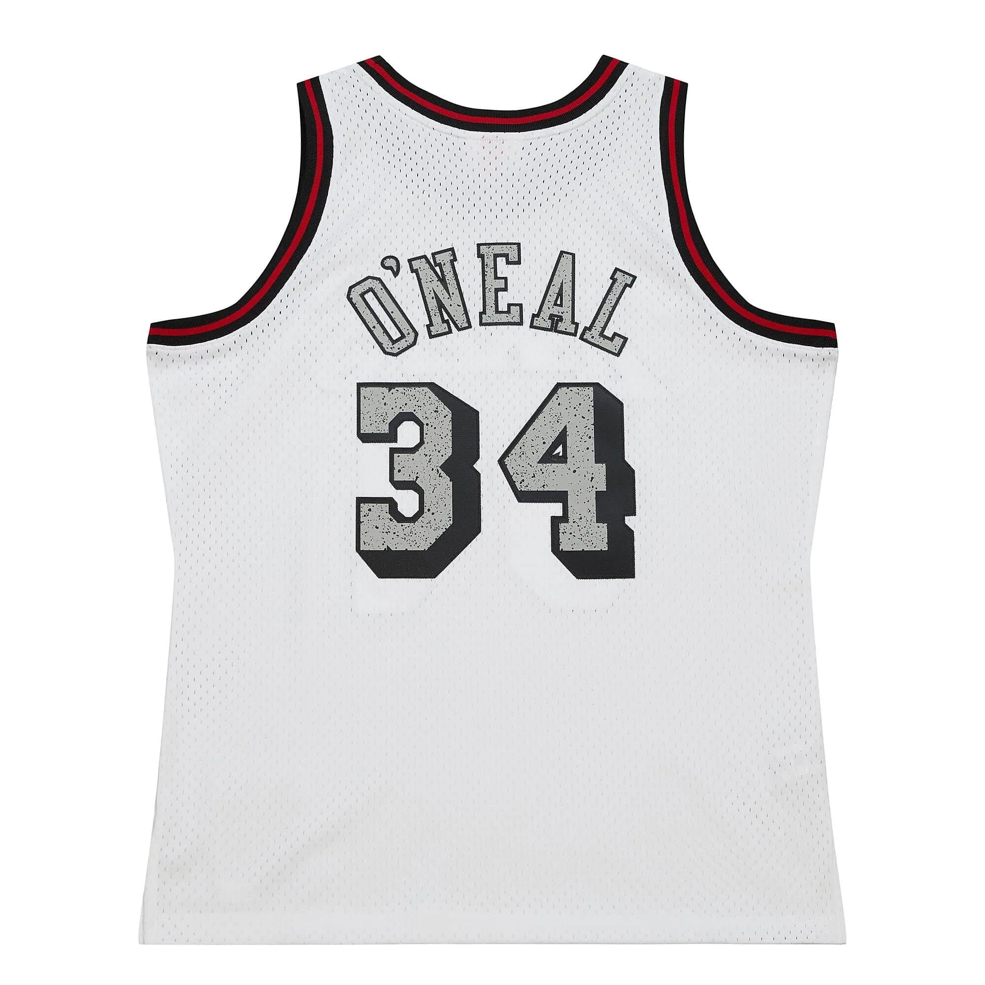 Shaquile O'Neal #34 Los Angeles Lakers 96 NBA Mitchell & Ness Cracked Cement Swingman Trikot Weiß Shaquile O'Neal #34 Los Angeles Lakers 96 NBA Mitchell & Ness Cracked Cement Swingman Trikot Weiß