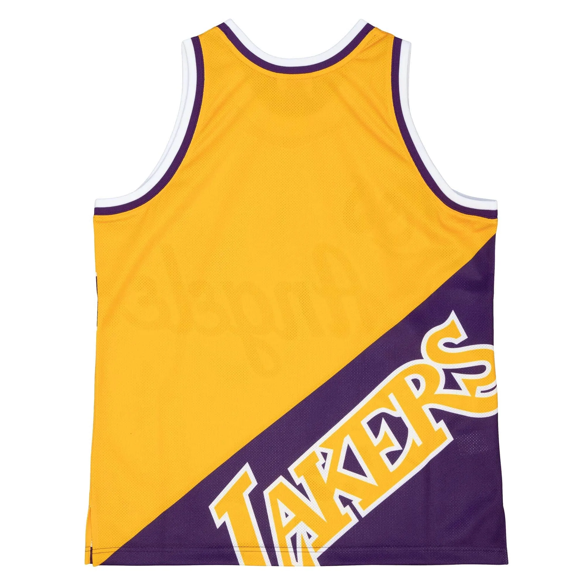 Los Angeles Lakers NBA Mitchell & Ness Big Face Fashion 5.0 Tank Top Los Angeles Lakers NBA Mitchell & Ness Big Face Fashion 5.0 Tank Top