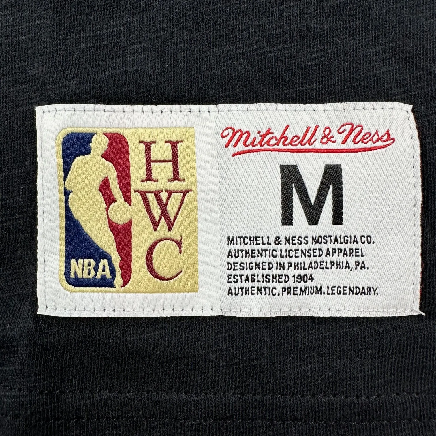 Chicago Bulls NBA Mitchell & Ness Legendary Slub 1.0 T-Shirt Schwarz Chicago Bulls NBA Mitchell & Ness Legendary Slub 1.0 T-Shirt Schwarz