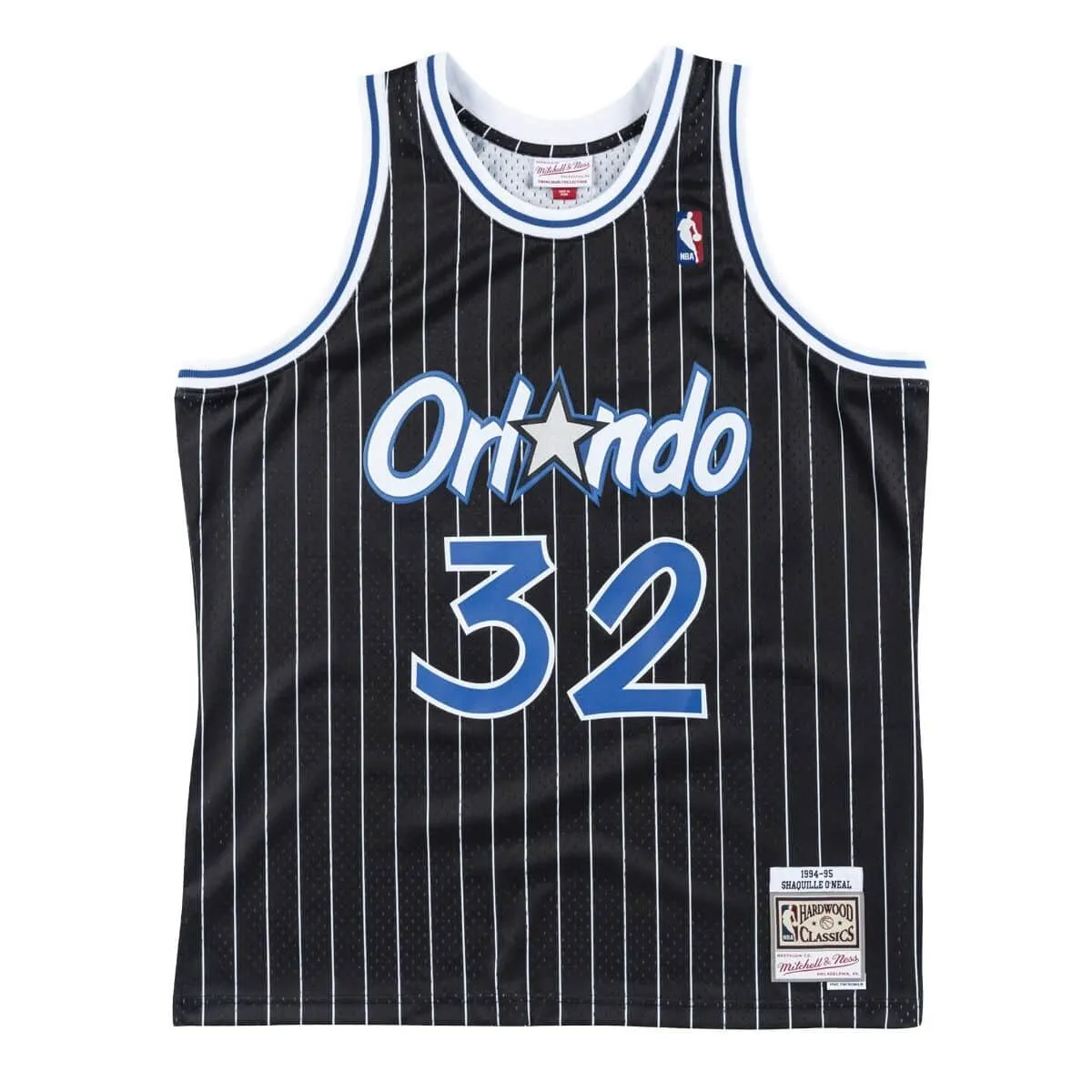 Shaquille O'Neal #32 Orlando Magic 94-95 NBA Mitchell & Ness Swingman Trikot Schwarz