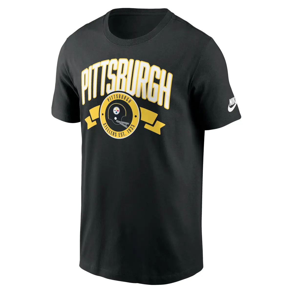 Pittsburgh Steelers NFL Nike Rewind Front & Back Hit Essential T-Shirt