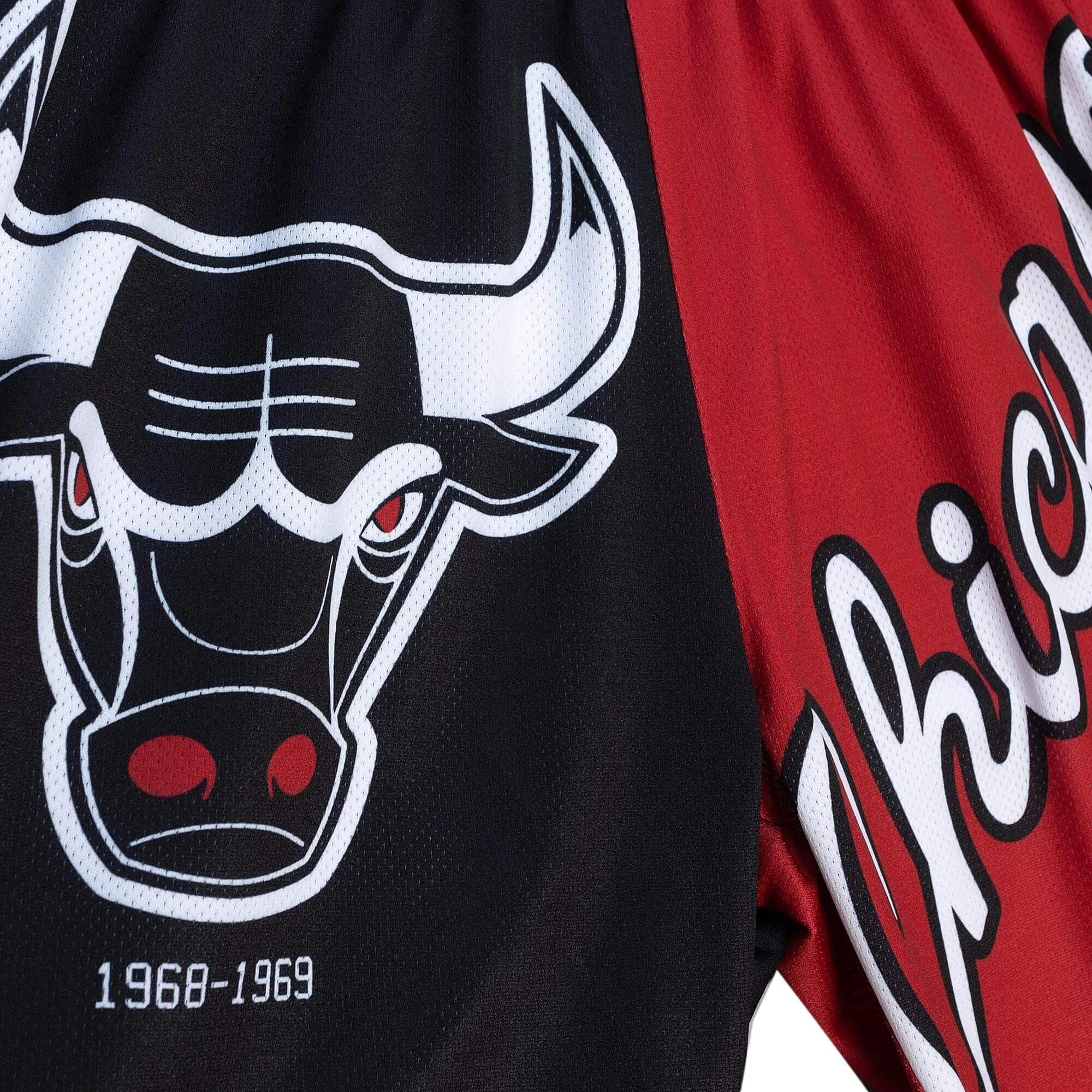 Chicago Bulls NBA Mitchell & Ness Big Face Fashion 5.0 Shorts Chicago Bulls NBA Mitchell & Ness Big Face Fashion 5.0 Shorts