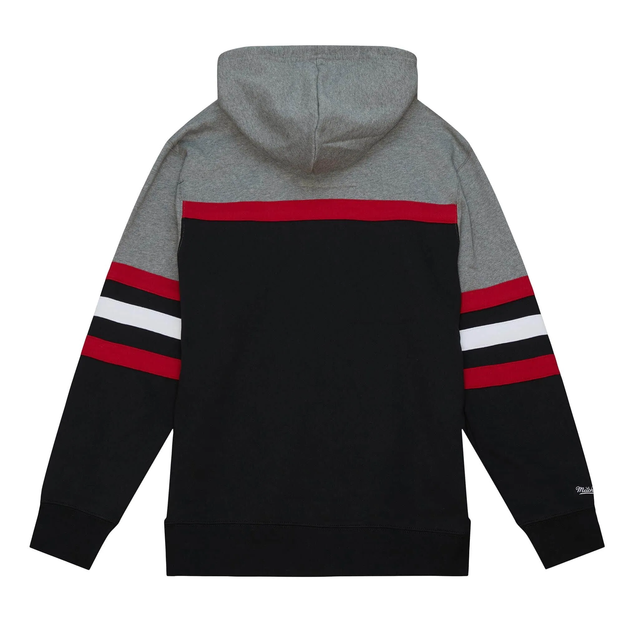Chicago Bulls NBA Mitchell & Ness Head Coach Hoodie Schwarz Chicago Bulls NBA Mitchell & Ness Head Coach Hoodie Schwarz