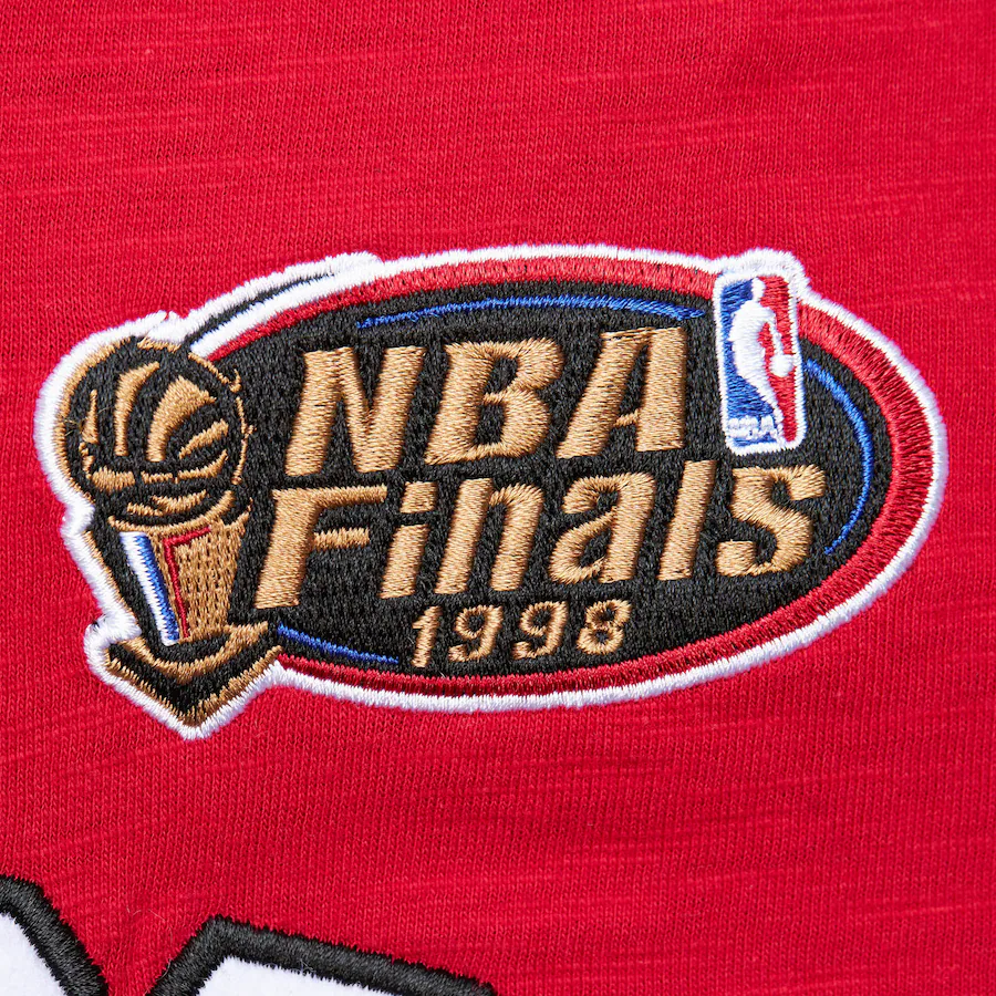 Chicago Bulls NBA Mitchell & Ness Legendary Slub 2.0 T-Shirt Rot