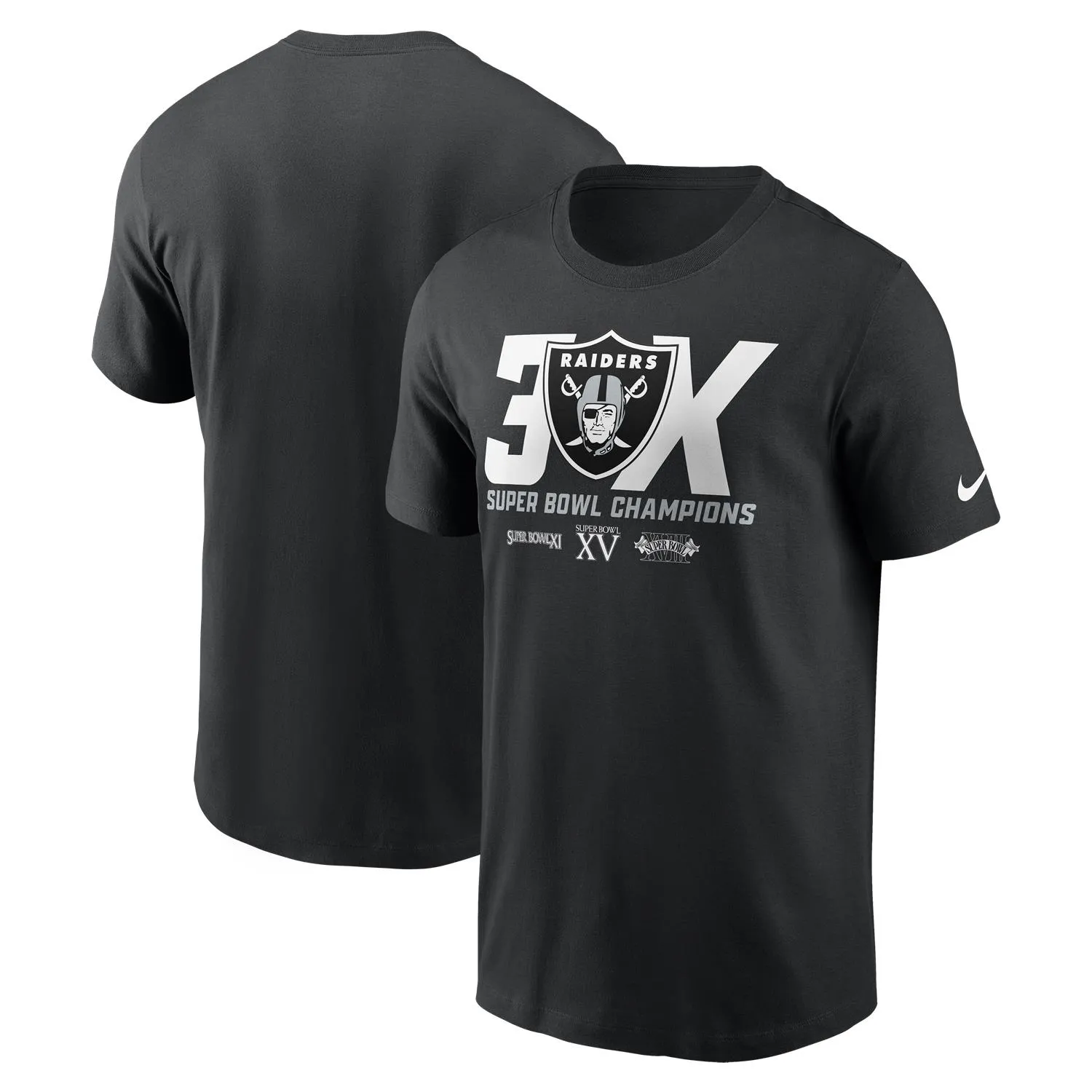Las Vegas Raiders NFL Nike Local Essential T-Shirt Schwarz