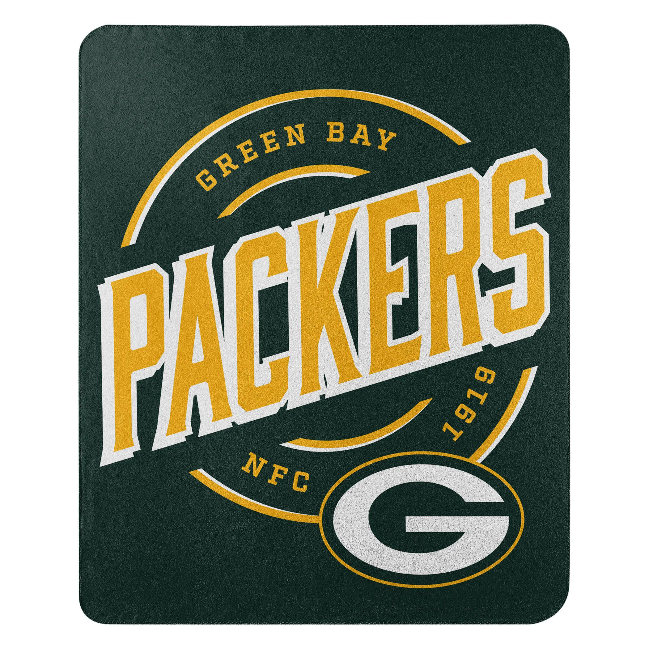 Green Bay Packers NFL Campaign Fleece Decke