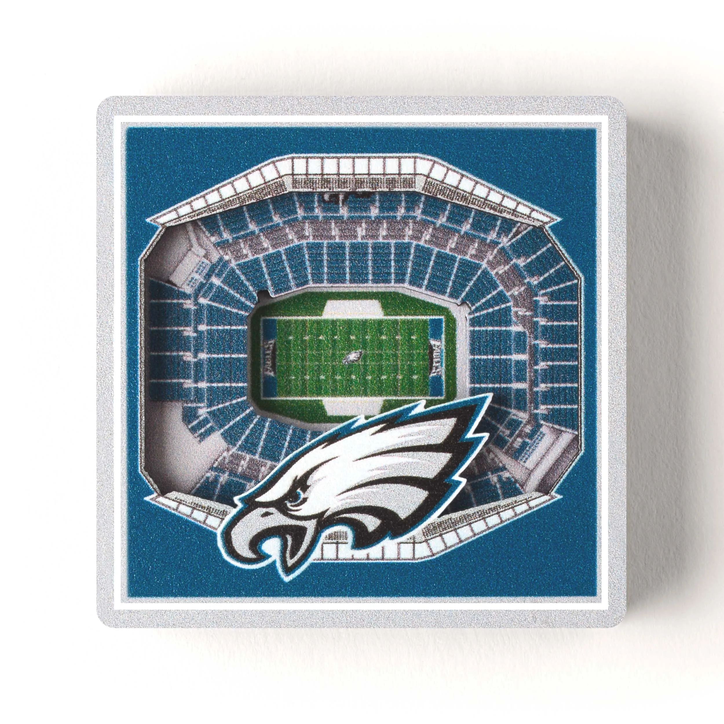 Philadelphia Eagles NFL YouTheFan! 3D StadiumView Magnet