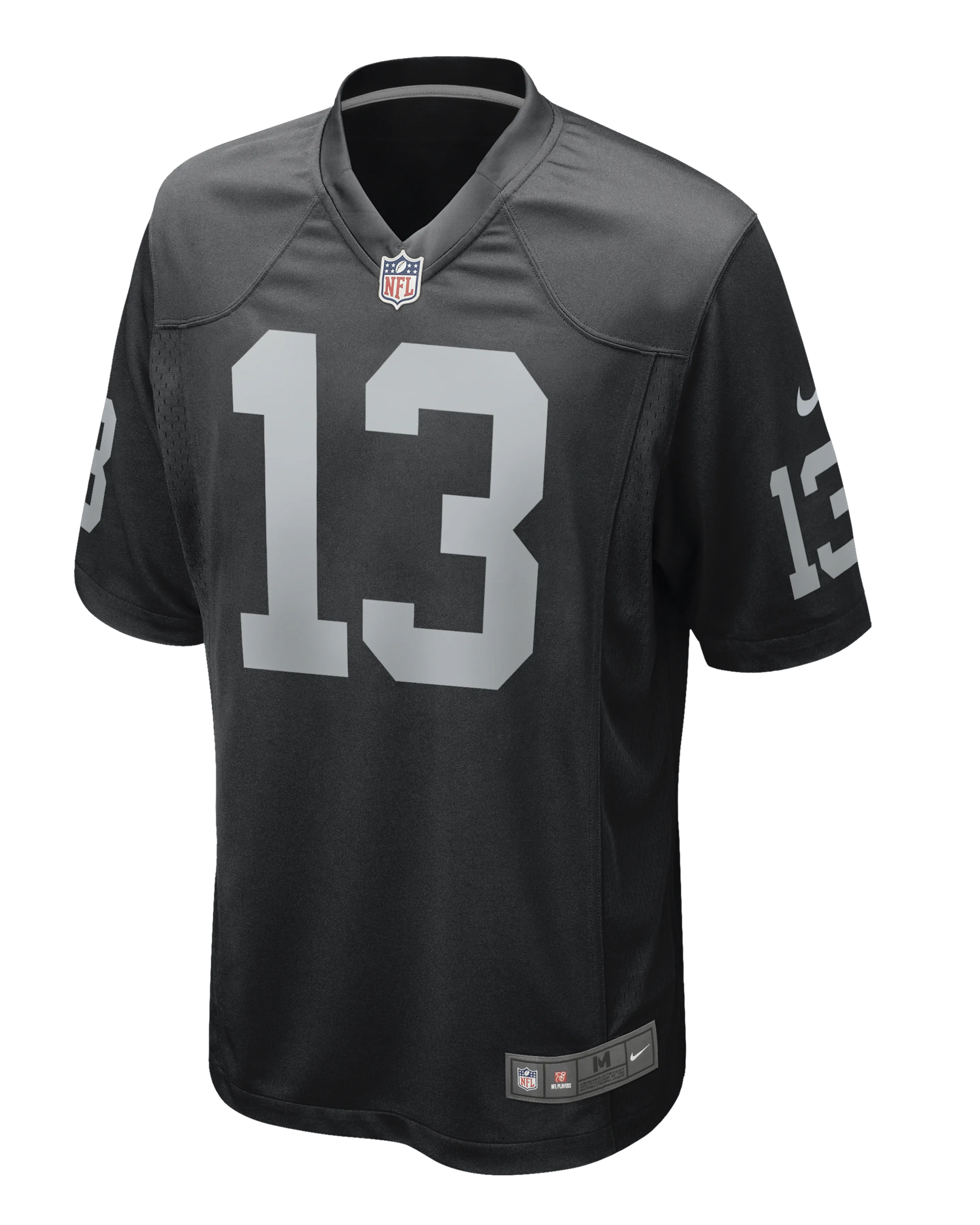 Hunter Renfrow #13 Las Vegas Raiders NFL Football Nike Game Trikot Schwarz