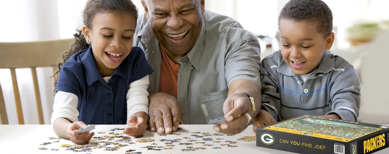 Green Bay Packers NFL YouTheFan! Joe Journeyman Puzzle