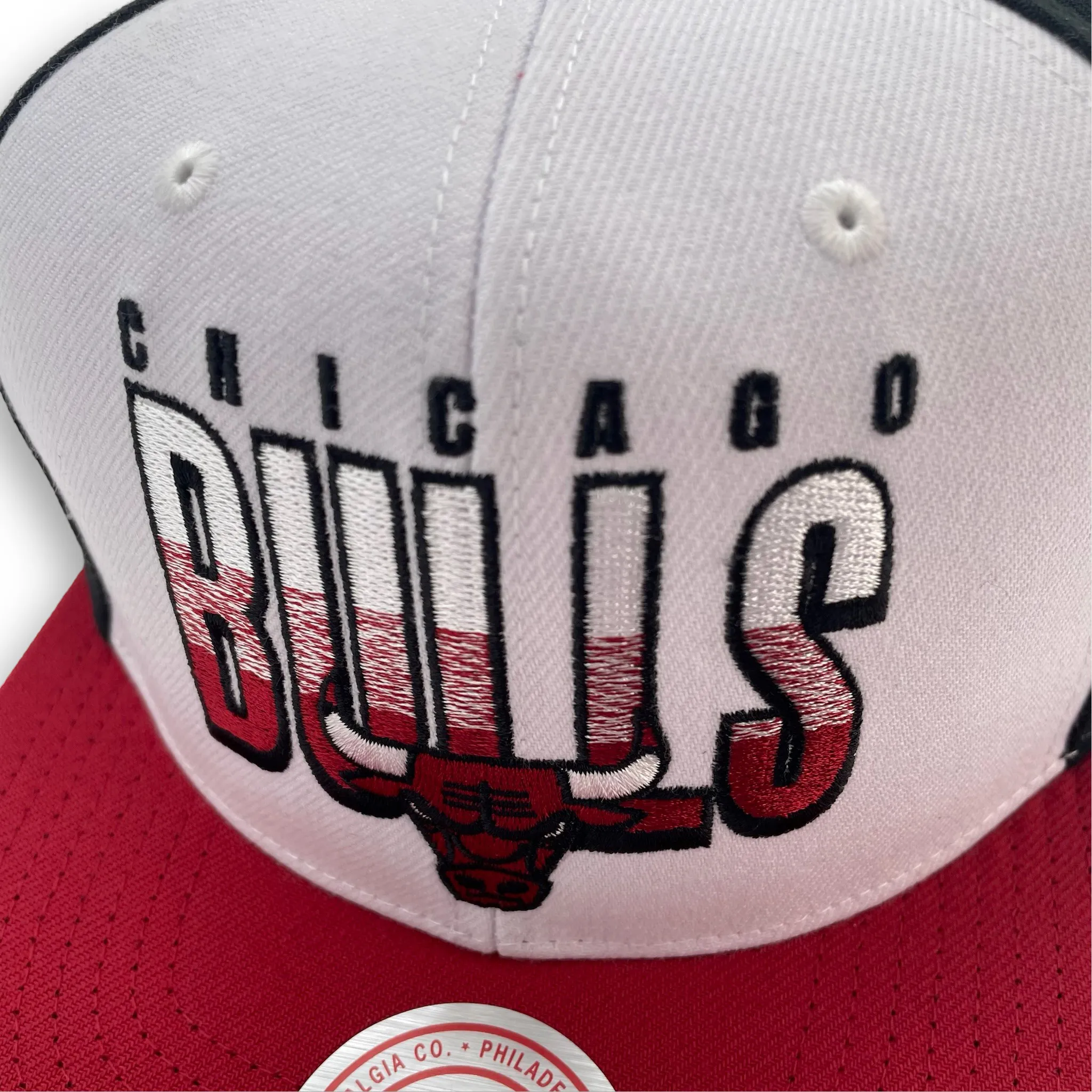 Chicago Bulls NBA Mitchell & Ness Billboard 2 Snapback