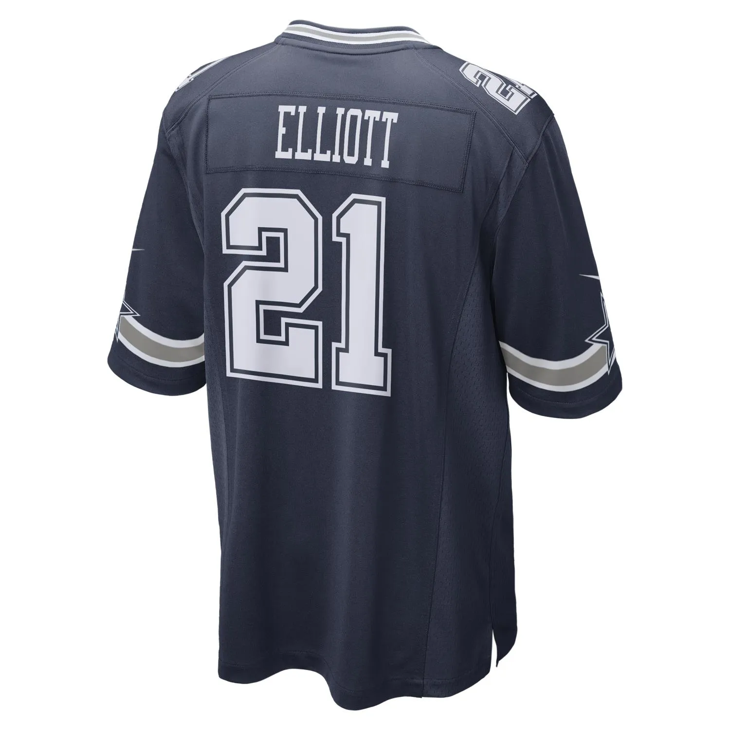 Ezekiel Elliot #21 Dallas Cowboys NFL Football Nike Game Trikot Blau