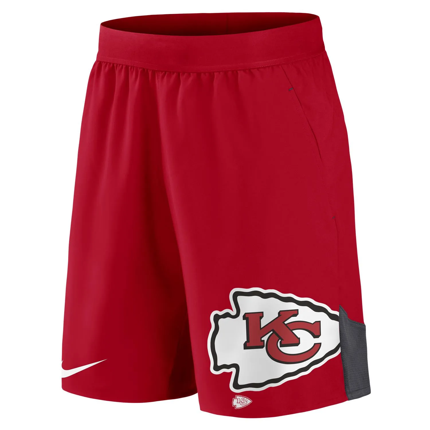 Kansas City Chiefs NFL Nike Logo Dri-FIT Performance Shorts Rot