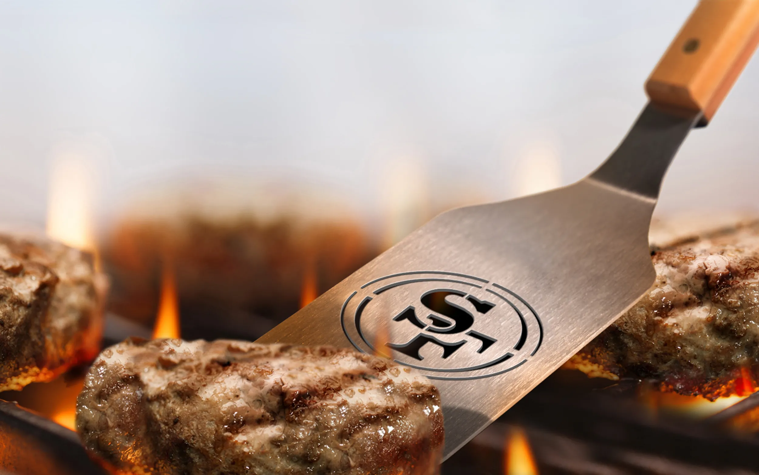 San Francisco 49ers NFL YouTheFan! Grillbesteck-Set Classic (3-teilig)