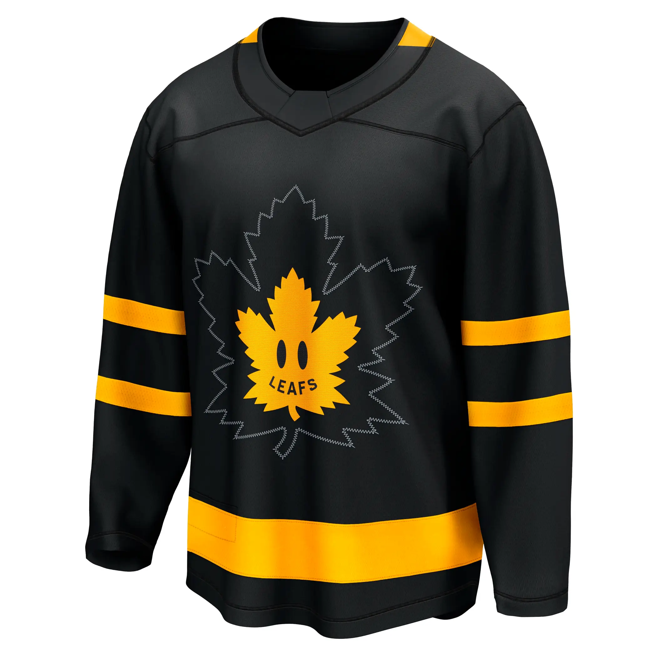 Toronto Maple Leafs NHL Eishockey Fanatics Breakaway Trikot Alternate Schwarz