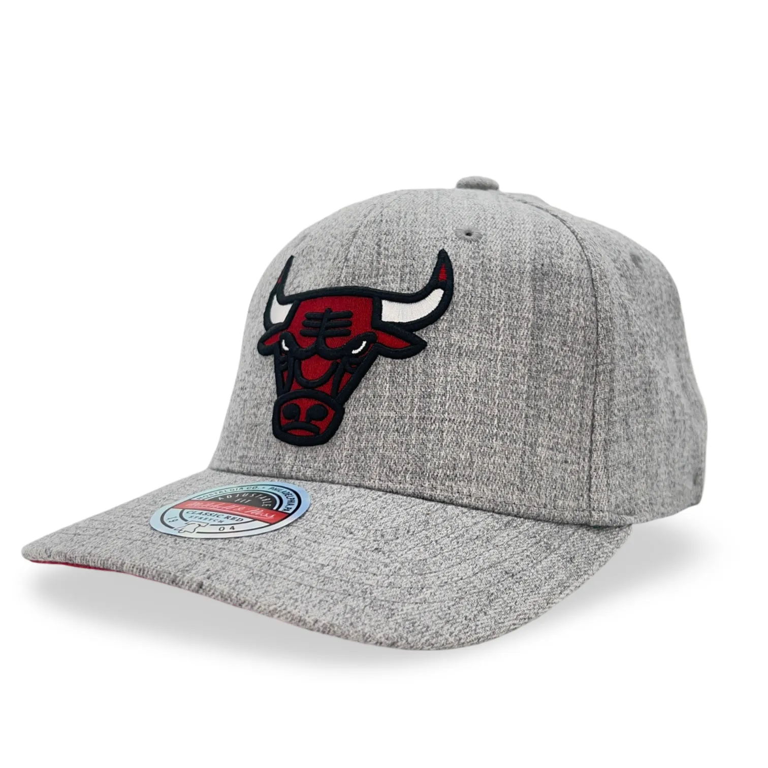 Chicago Bulls NBA Mitchell & Ness Team Heather 2.0 Stretch Snapback Chicago Bulls NBA Mitchell & Ness Team Heather 2.0 Stretch Snapback