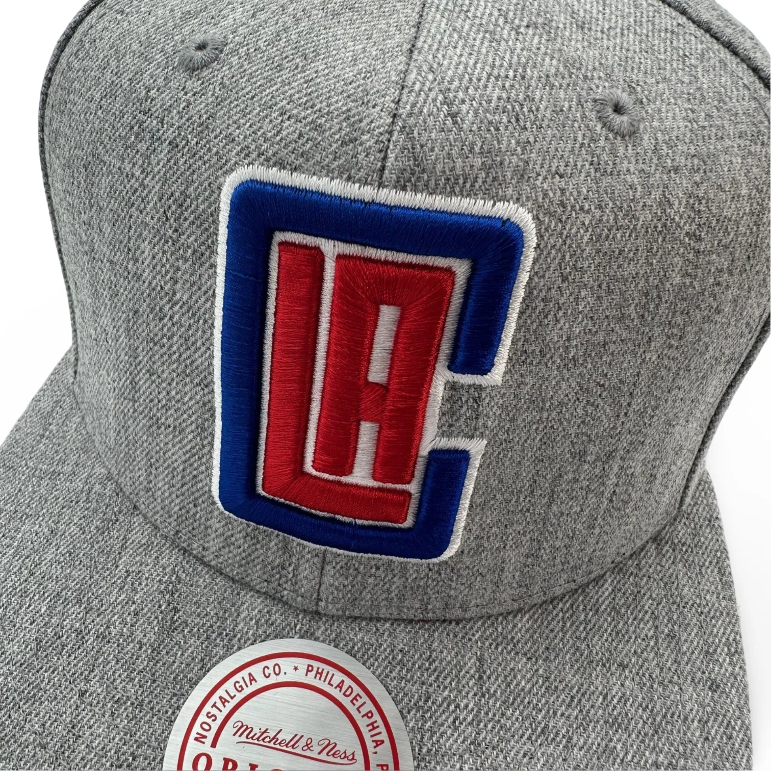 Los Angeles Clippers NBA Mitchell & Ness Team Heather 2.0 Snapback