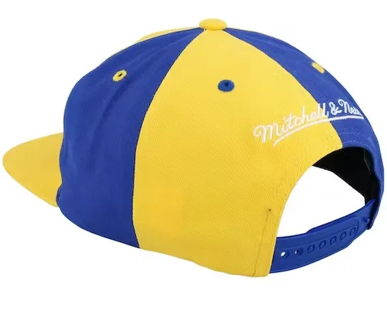 Golden State Warriors NBA Mitchell & Ness Pinwheel of Fortune Deadstock Snapback HWC