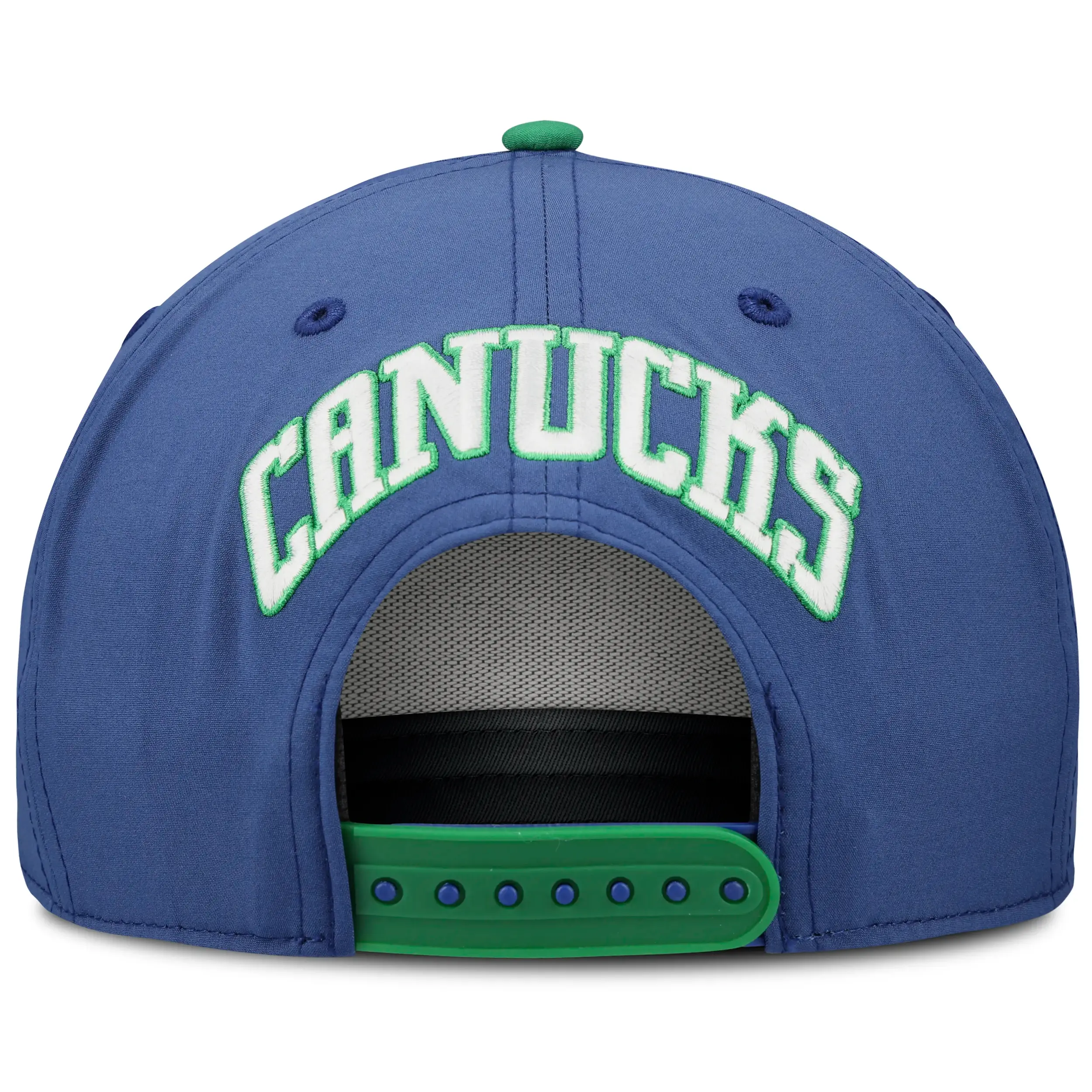 Vancouver Canucks NHL Fanatics Draft 2026 Snapback Blau / Grün