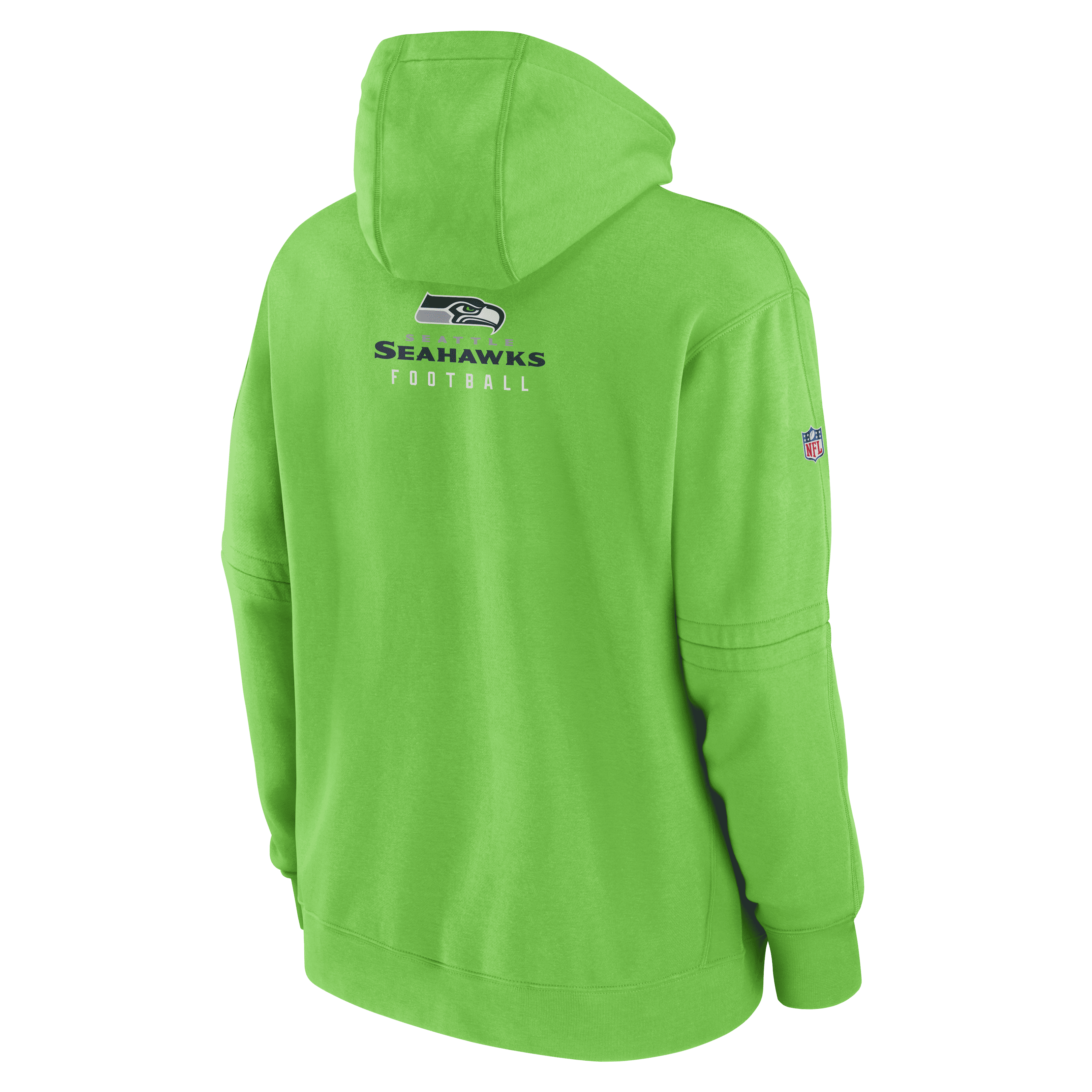 Seattle Seahawks NFL Nike Sideline 2023 Club Hoodie Grün