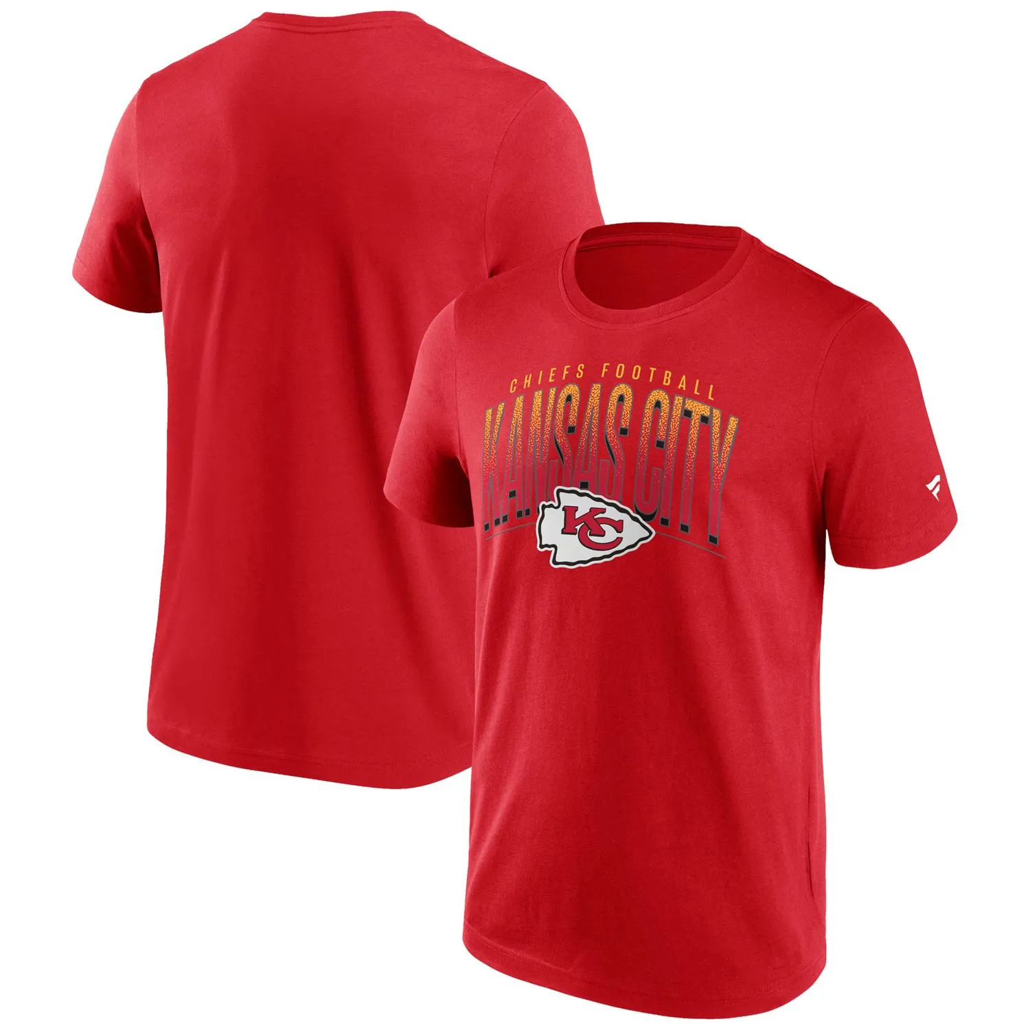 Kansas City Chiefs NFL Fanatics Team Arch T-Shirt Rot