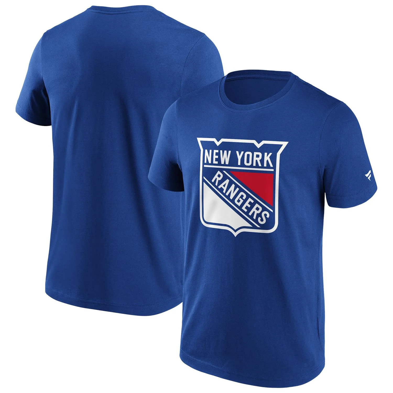 New York Rangers NHL Fanatics Primary Logo Graphic T-Shirt Blau