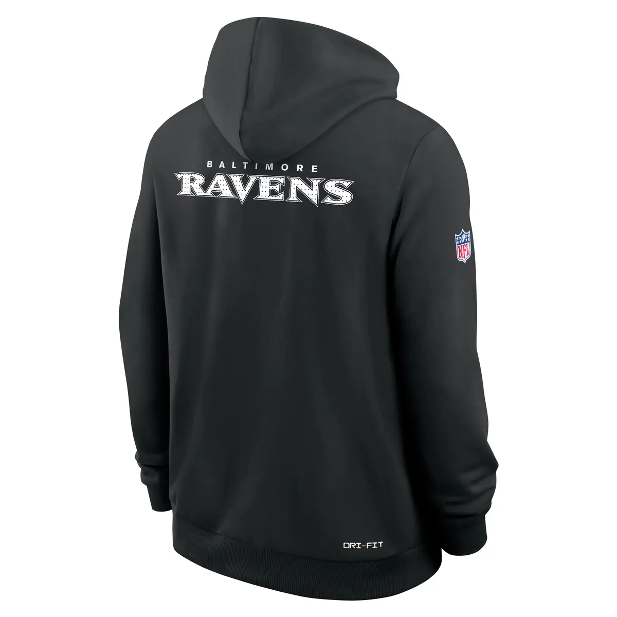 Baltimore Ravens NFL Nike Sideline 2025 Standard Issue Hoodie