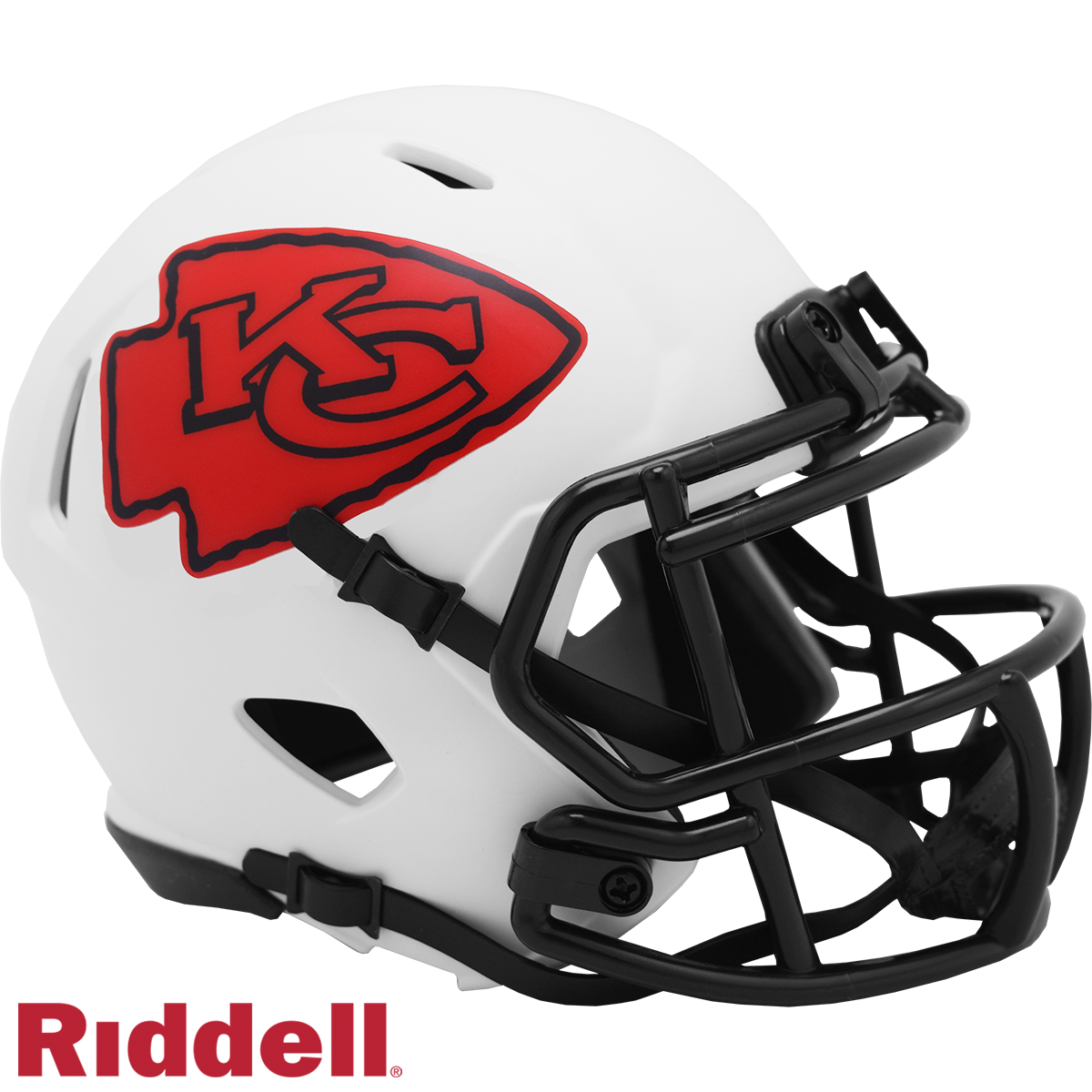 Kansas City Chiefs NFL Riddell Lunar Eclipse Speed Mini Helm