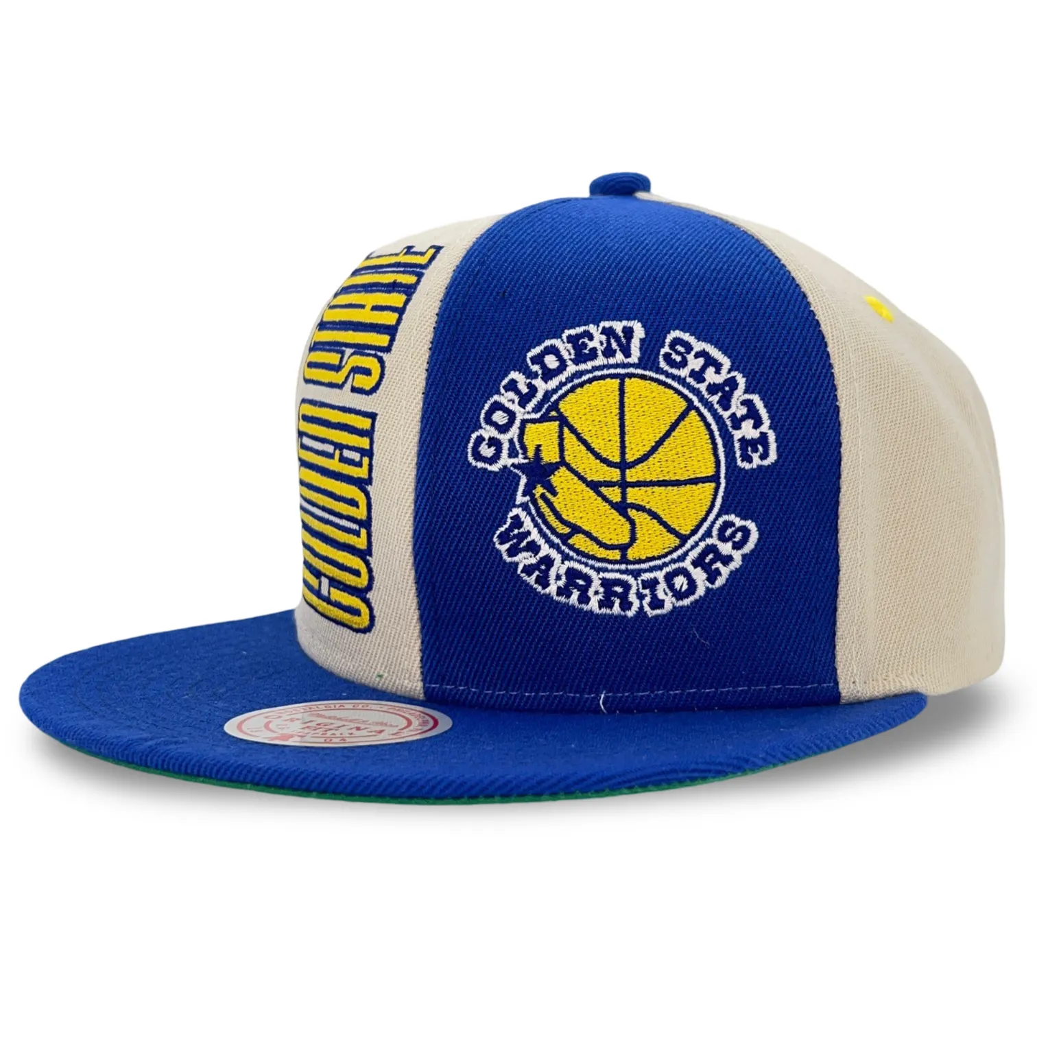 Golden State Warriors NBA Mitchell & Ness Pop Panel Snapback HWC