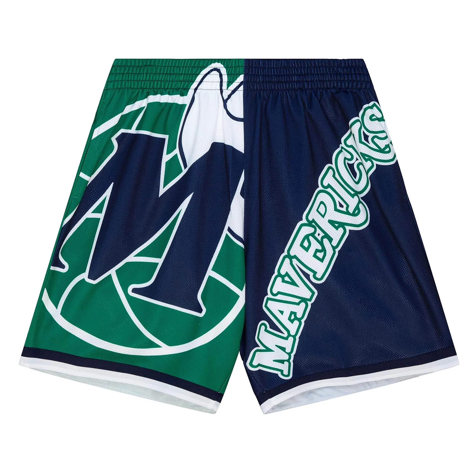 Dallas Mavericks NBA Mitchell & Ness Big Face Fashion 5.0 Shorts