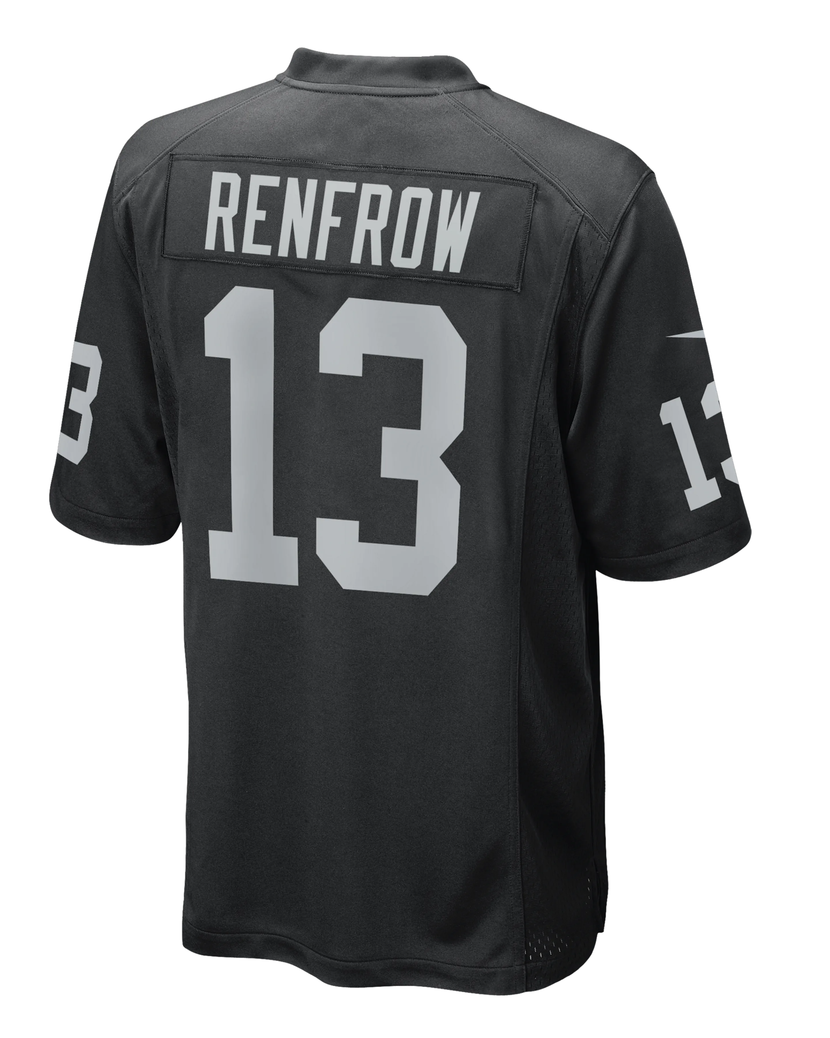 Hunter Renfrow #13 Las Vegas Raiders NFL Football Nike Game Trikot Schwarz
