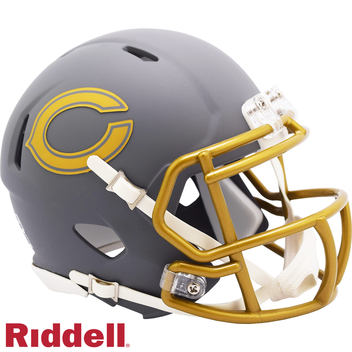 Chicago Bears NFL Riddell Slate Speed Mini Helm