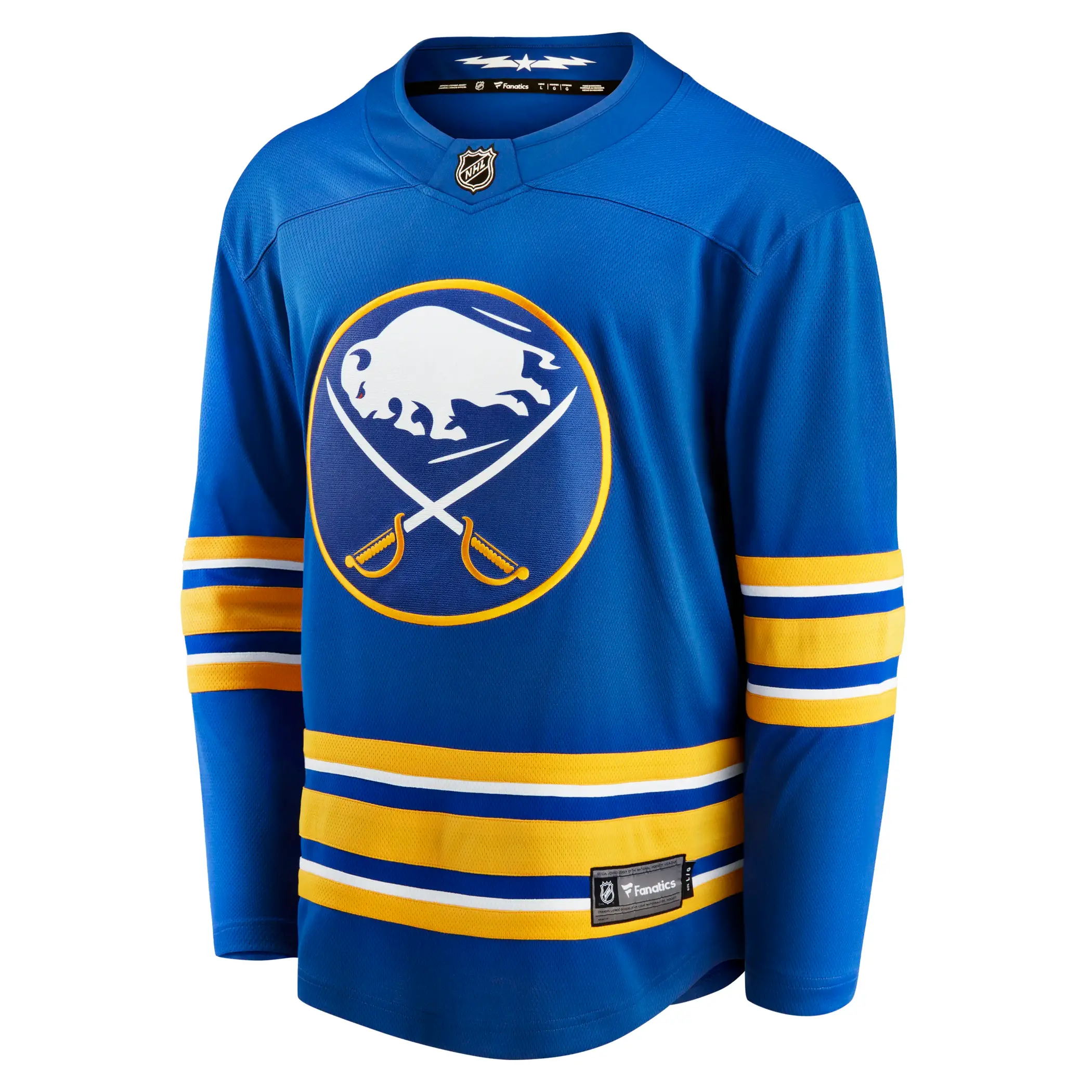 Buffalo Sabres NHL Eishockey Fanatics Breakaway Trikot Home Blau