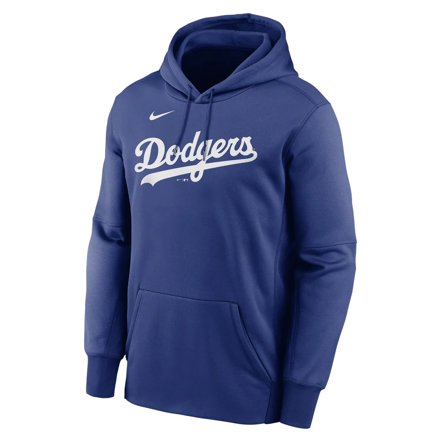 Los Angeles Dodgers MLB Nike Wordmark Therma Dri-FIT Hoodie Blau